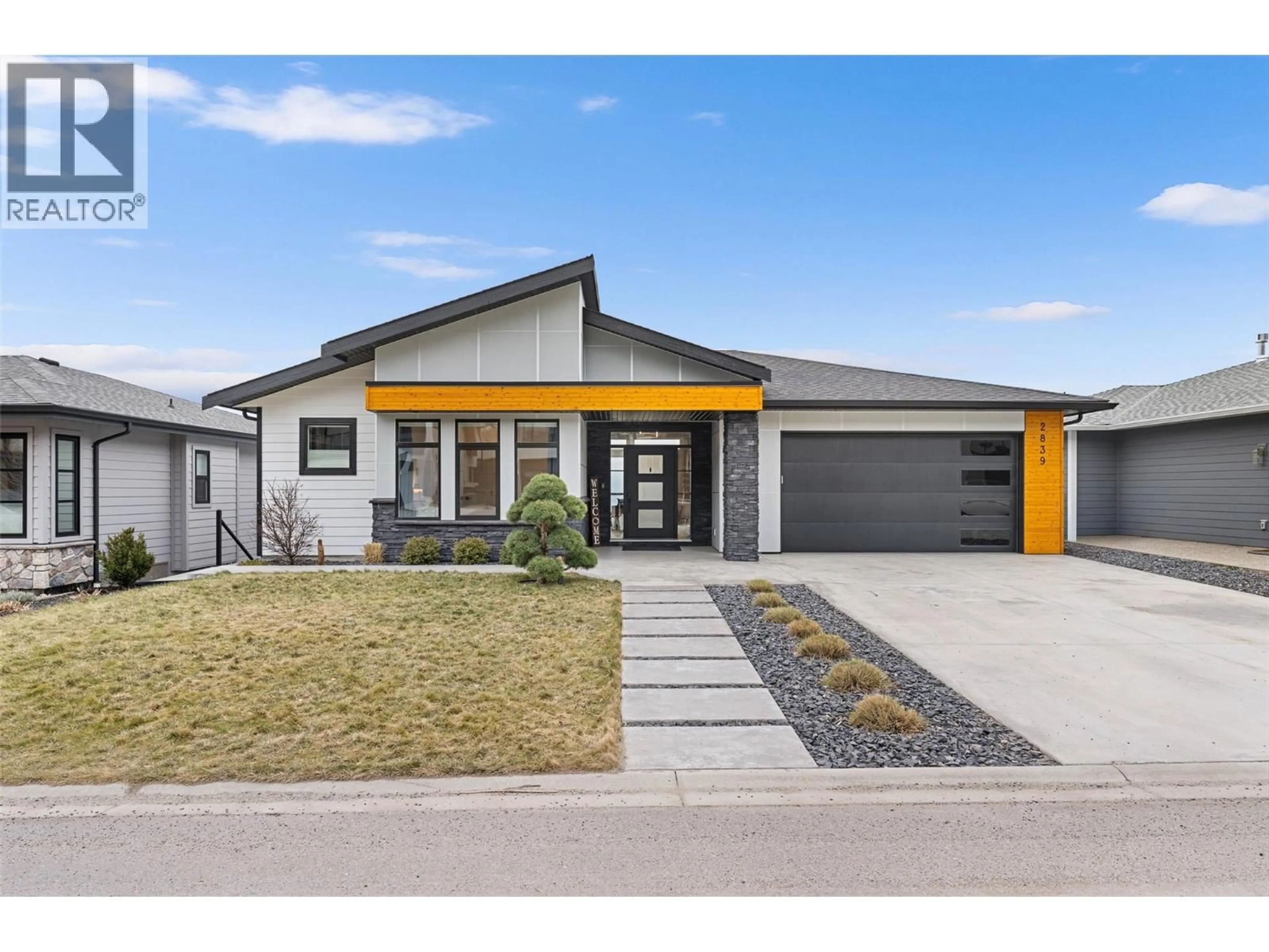 Home with brick exterior material, street for 2839 COPPER RIDGE DRIVE, West Kelowna British Columbia V4T0E7