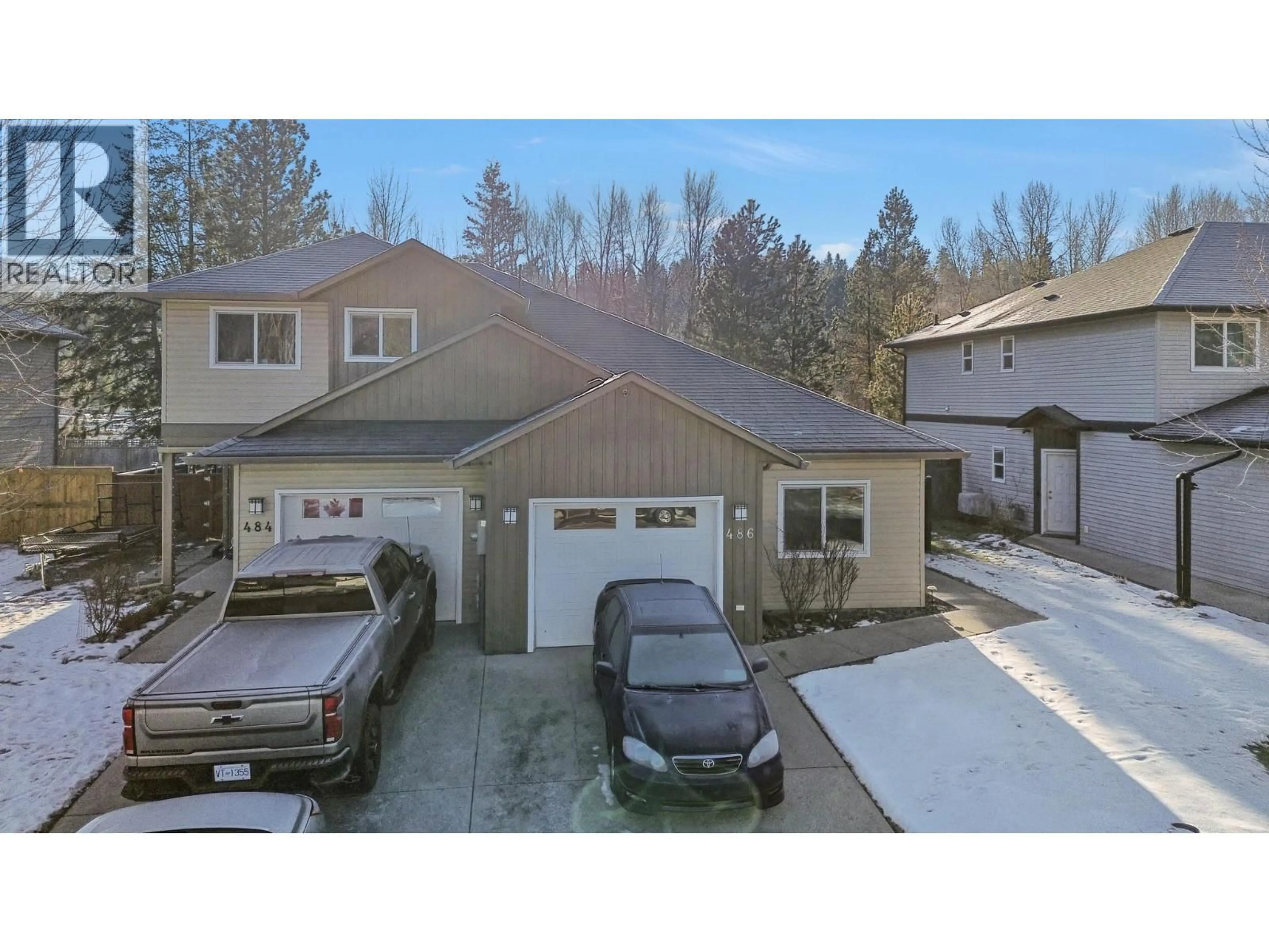 A pic from outside/outdoor area/front of a property/back of a property/a pic from drone, street for 486 SIMILKAMEEN AVENUE, Princeton British Columbia V0X1W0