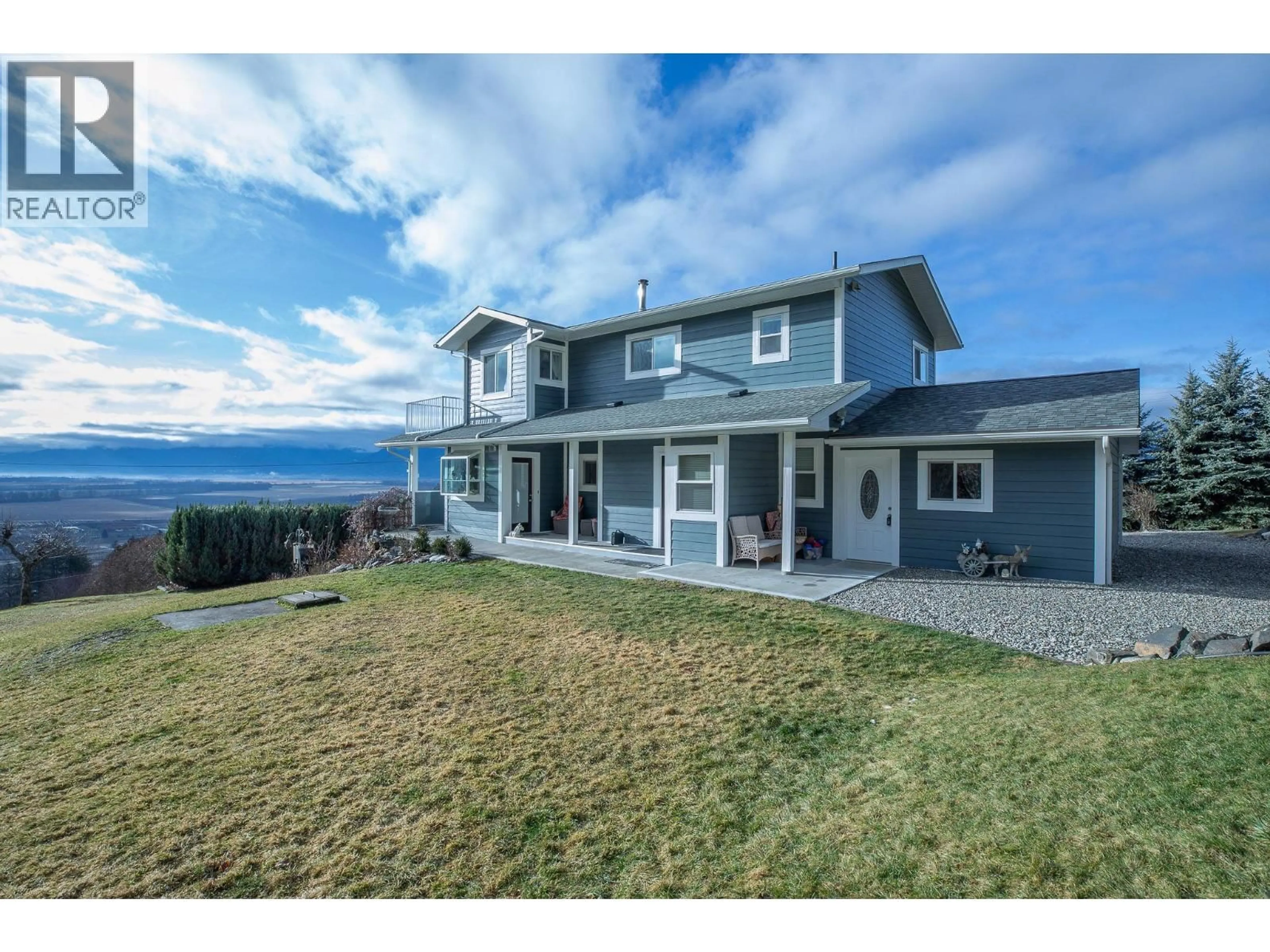A pic from outside/outdoor area/front of a property/back of a property/a pic from drone, water/lake/river/ocean view for 5650 BATHIE ROAD, Wynndel British Columbia V0B2N2