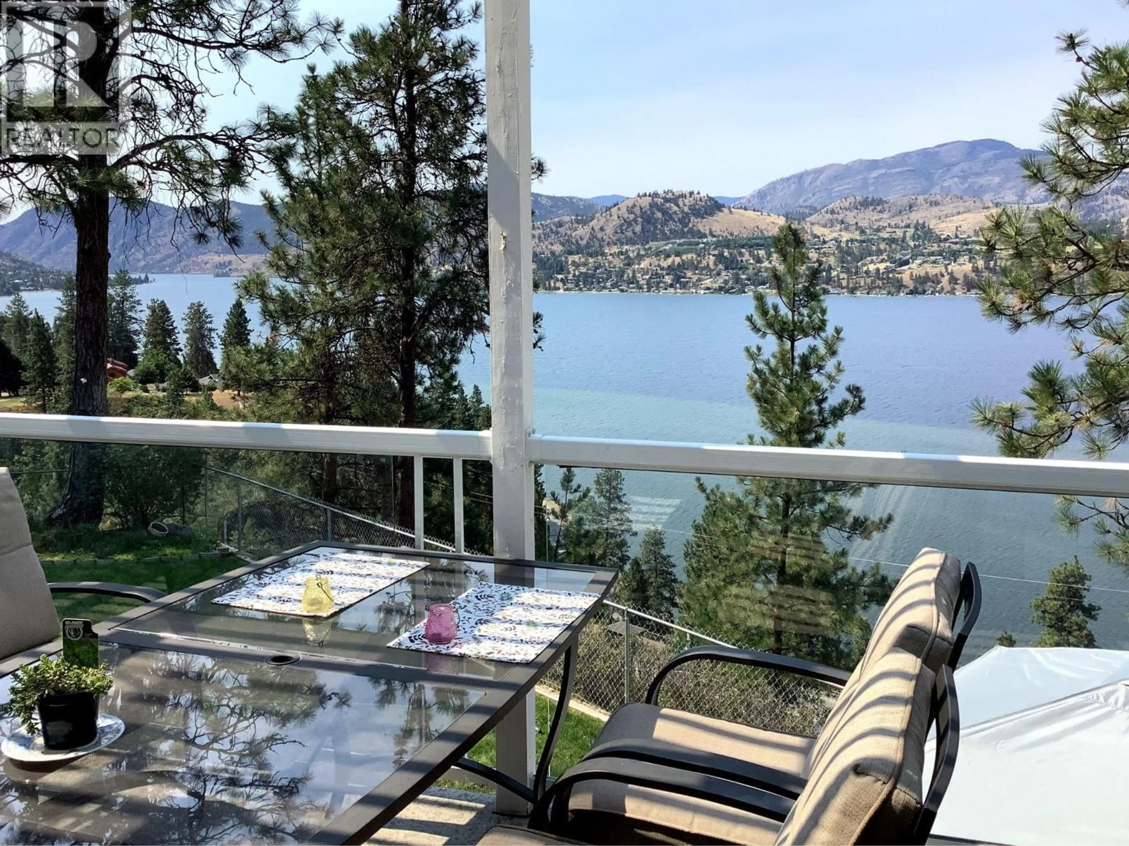 Patio, water/lake/river/ocean view for 133 EAGLE RIDGE ROAD, Okanagan Falls British Columbia V0H1R3
