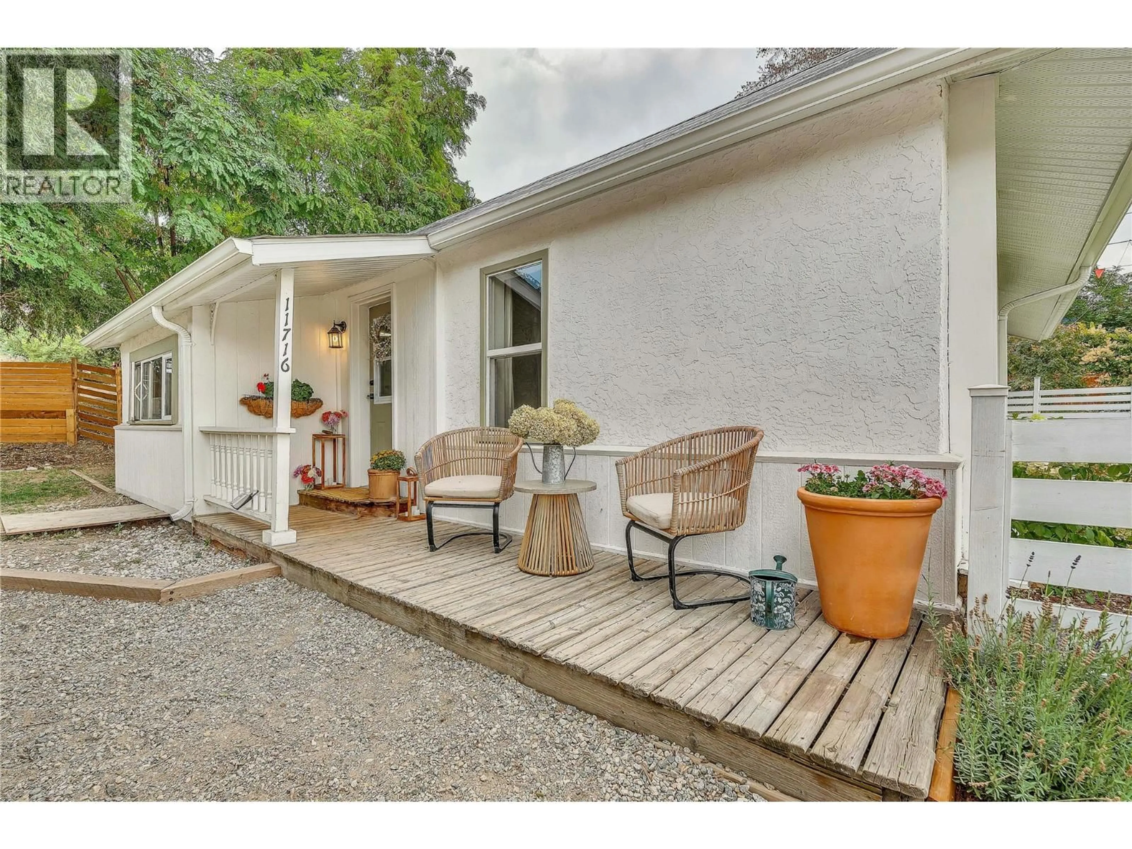 Patio, street for 11716 PRAIRIE VALLEY ROAD, Summerland British Columbia V0H1Z8