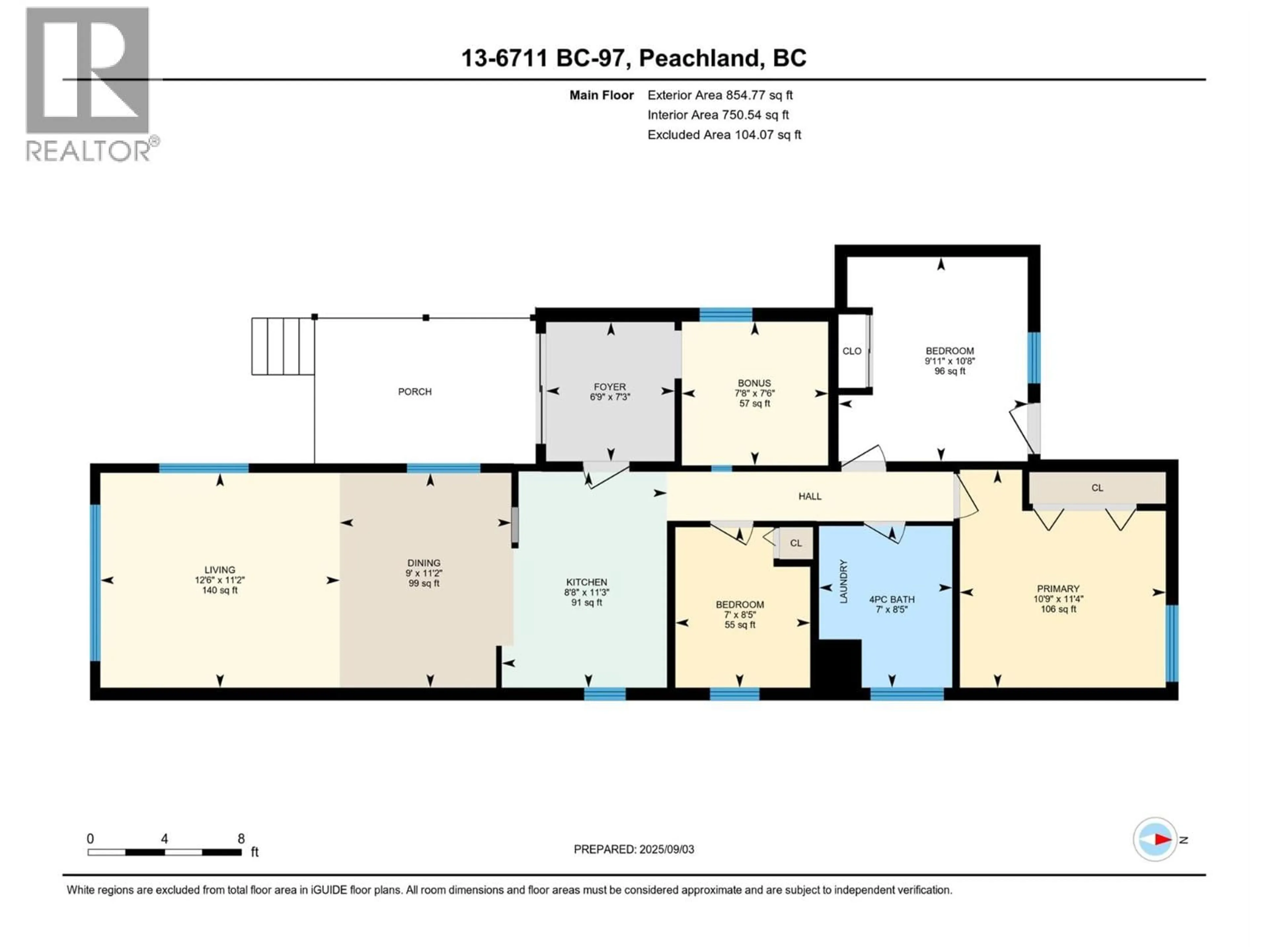 Floor plan for 13 - 6711 97 HIGHWAY, Peachland British Columbia V0H1X9