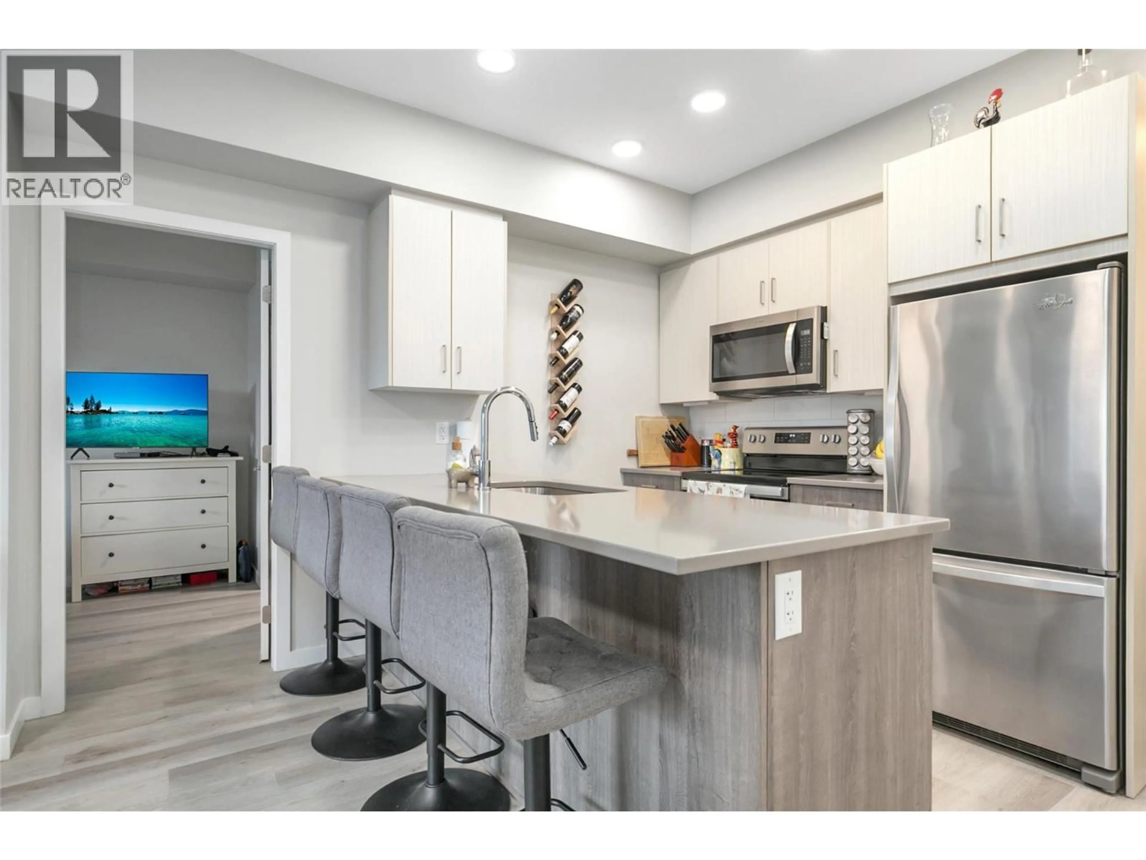 Open concept kitchen, unknown for 407 - 2301 CARRINGTON ROAD, West Kelowna British Columbia V4T0E2