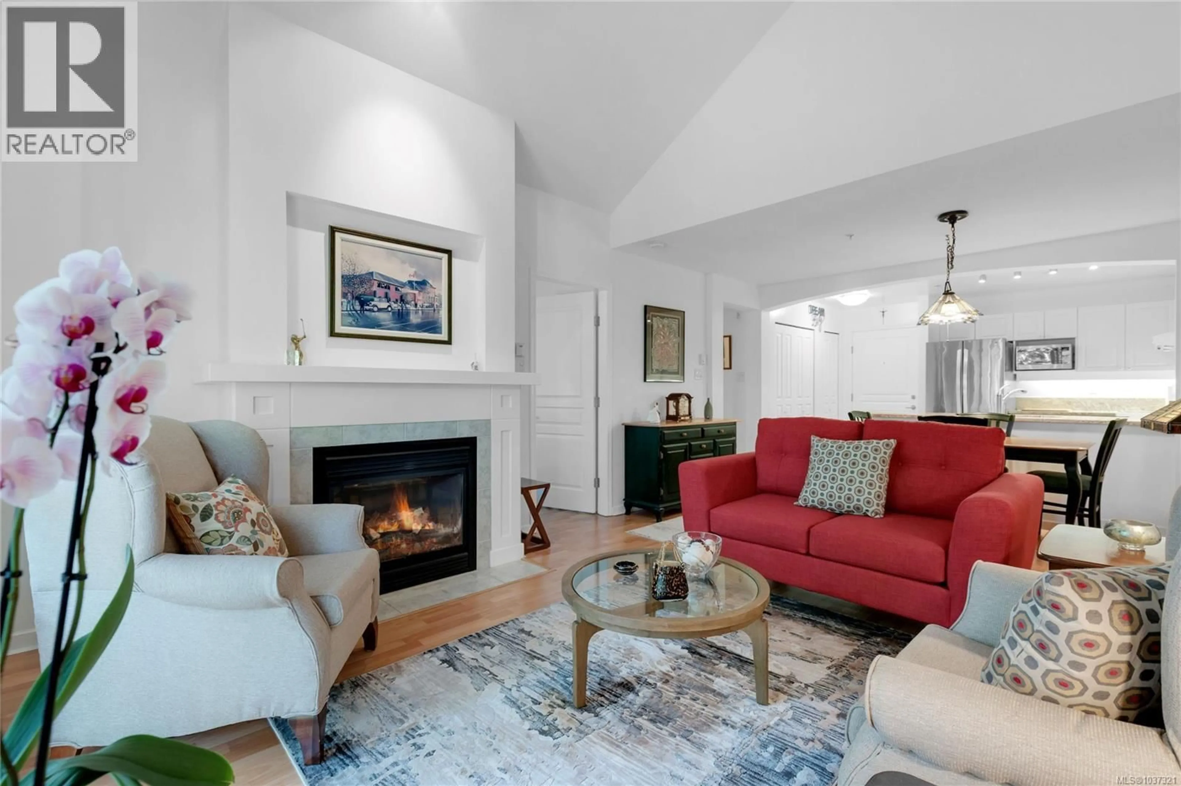 Living room with furniture, unknown for 412 - 5685 EDGEWATER LANE, Nanaimo British Columbia V9T6K3