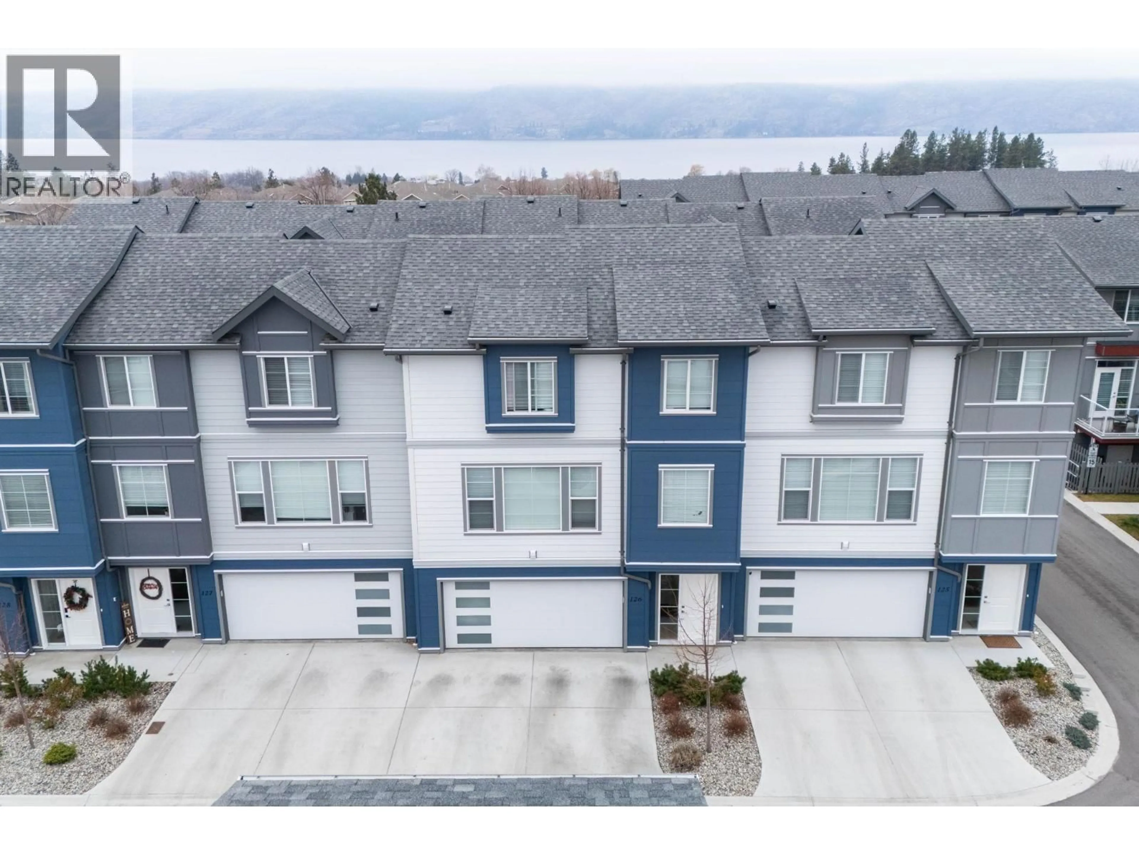 A pic from outside/outdoor area/front of a property/back of a property/a pic from drone, unknown for 126 - 4025 GELLATLY ROAD SOUTH, West Kelowna British Columbia V4T0E6