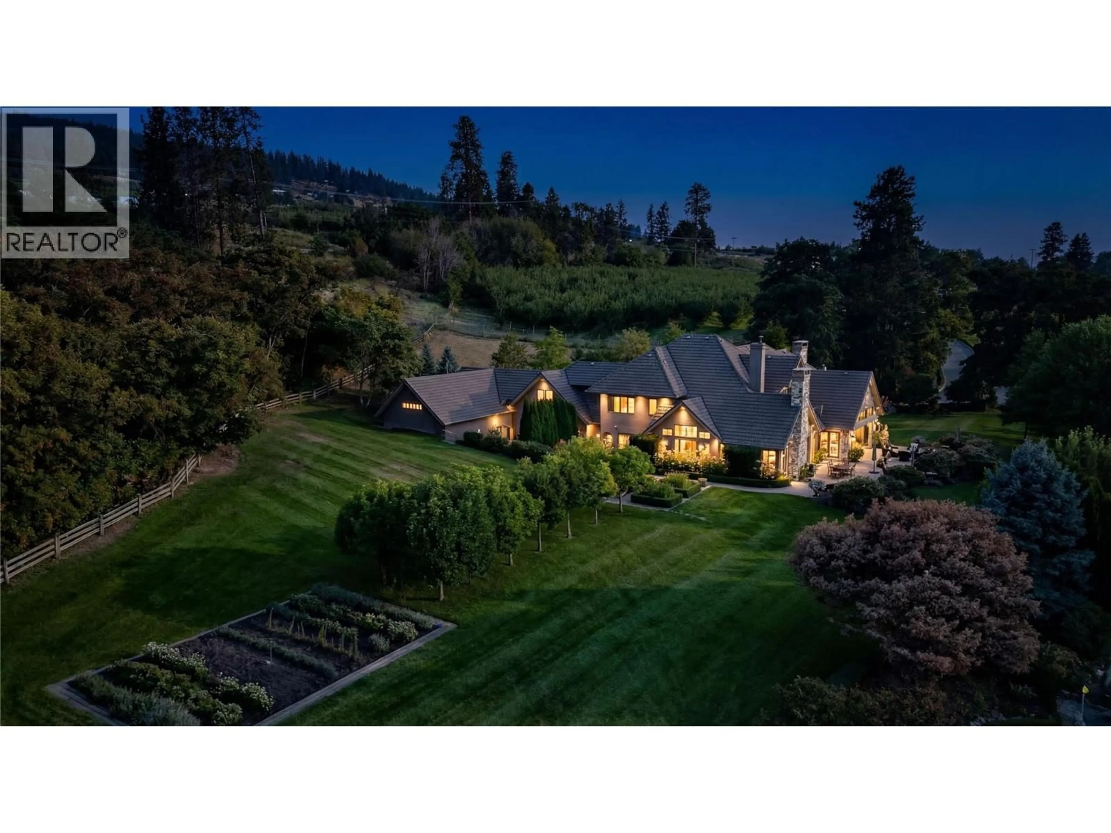 A pic from outside/outdoor area/front of a property/back of a property/a pic from drone, mountain view for 12056 OKANAGAN CENTRE ROAD WEST, Lake Country British Columbia V4V2H5