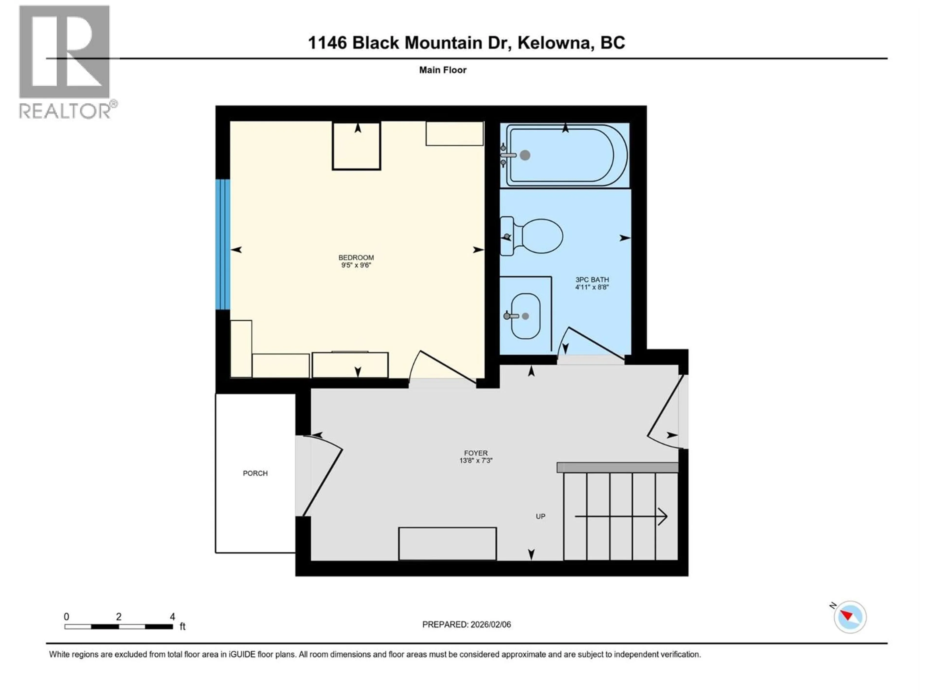 Floor plan for 1146 BLACK MOUNTAIN DRIVE, Kelowna British Columbia V1P0A7