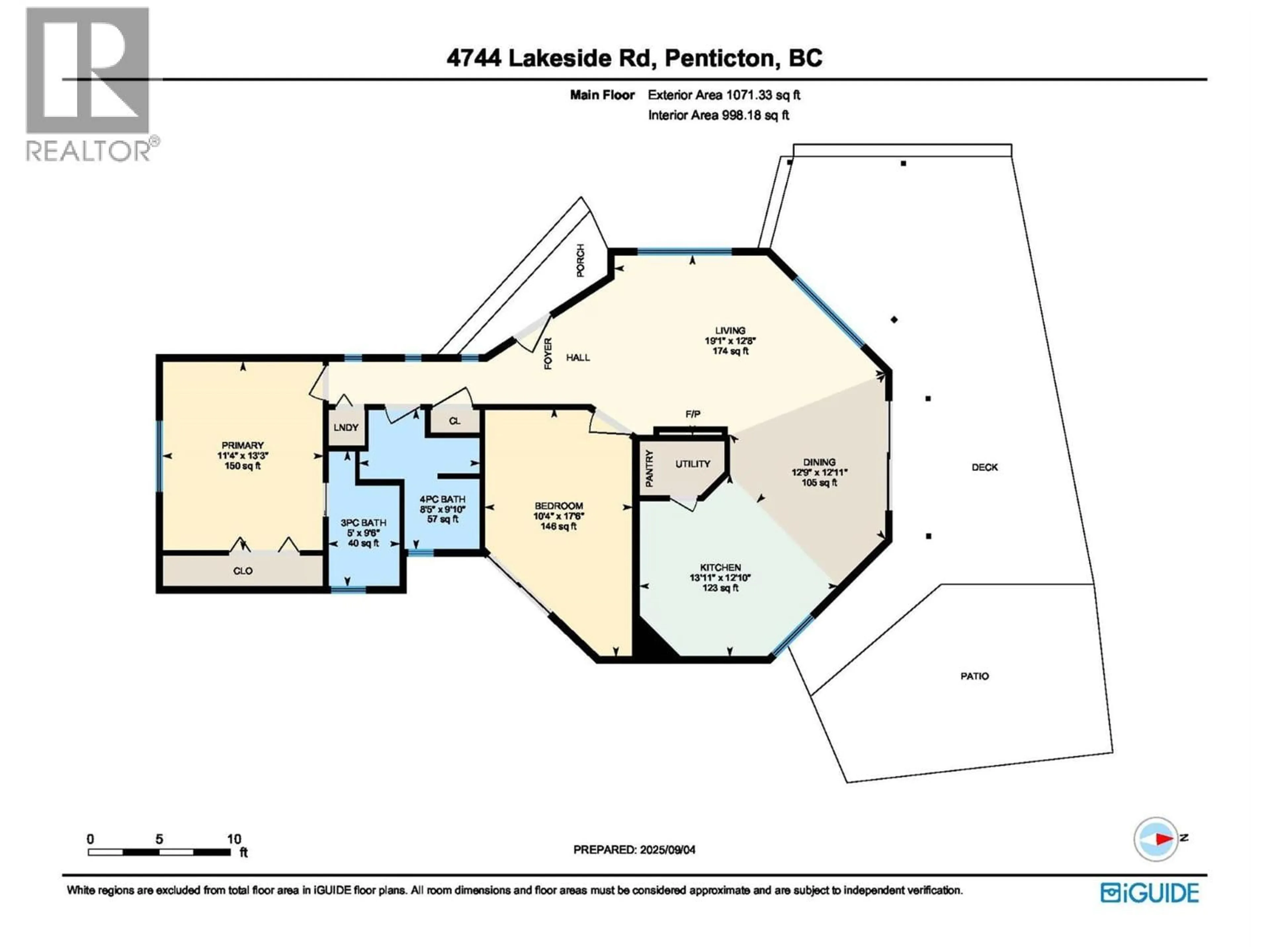 Floor plan for 4744 LAKESIDE ROAD, Penticton British Columbia V2A8W6