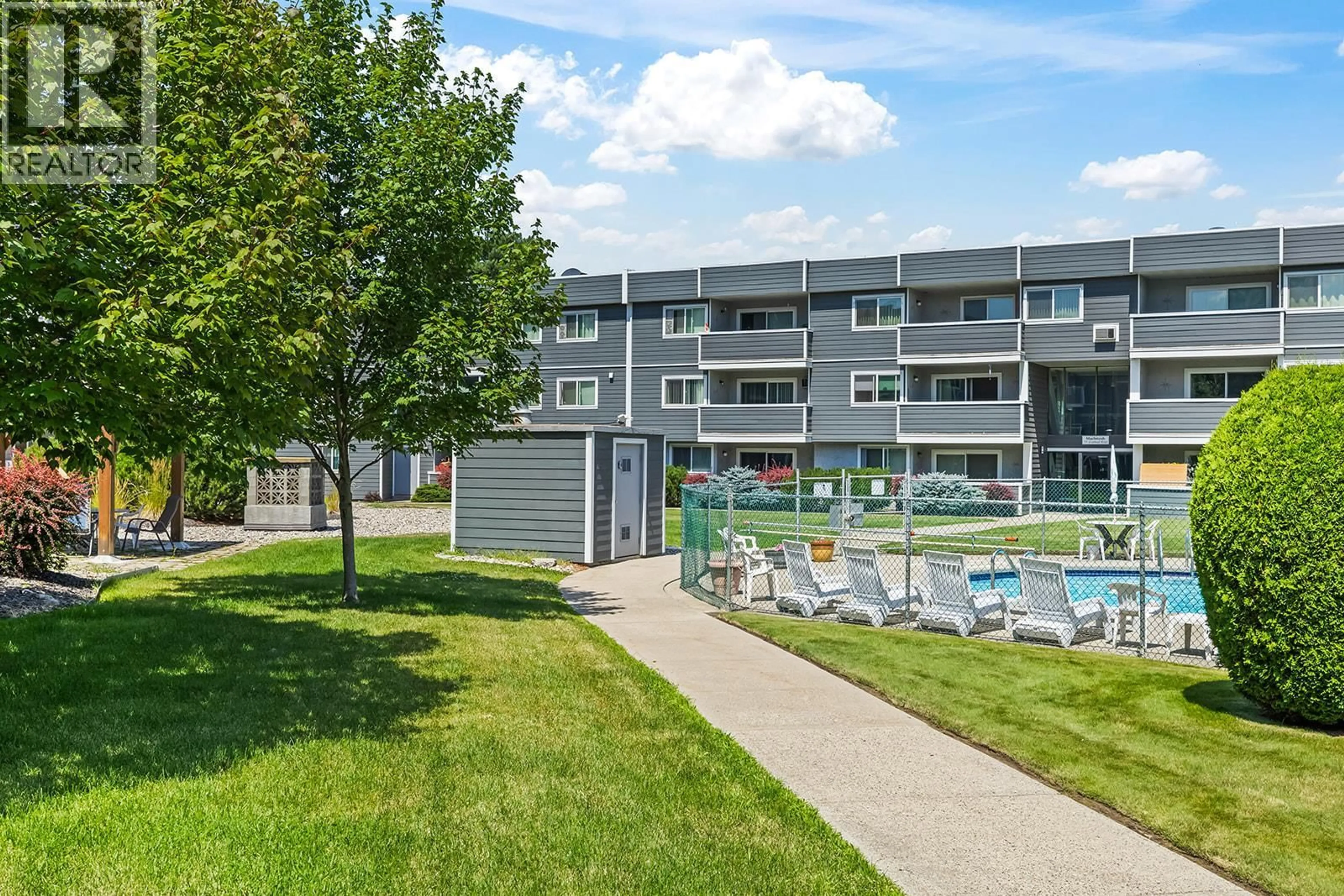 Patio, water/lake/river/ocean view for 329 - 495 ALL STAR COURT, Kelowna British Columbia V1X5N7