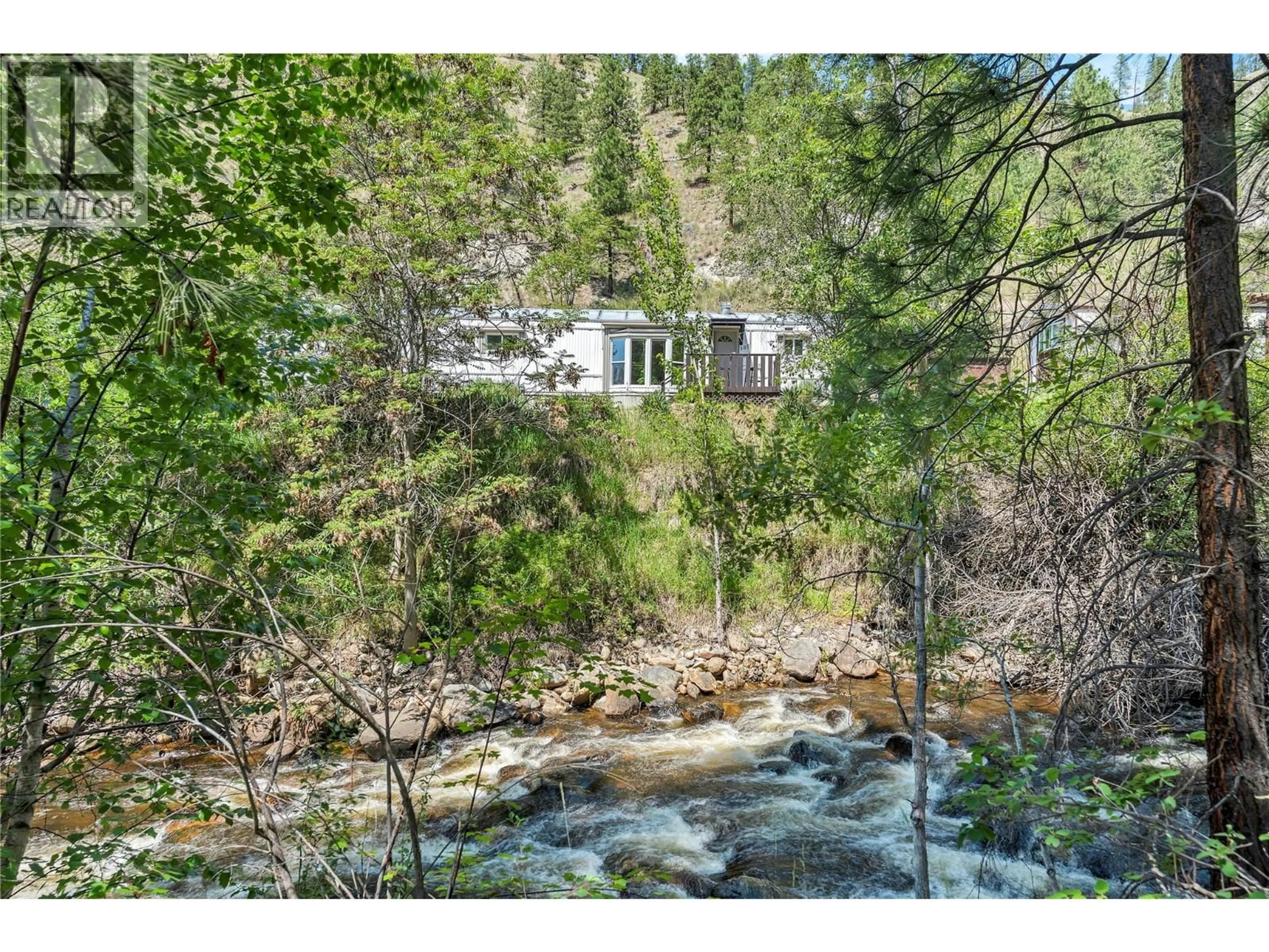 A pic from outside/outdoor area/front of a property/back of a property/a pic from drone, water/lake/river/ocean view for 305 - 1701 PENTICTON AVENUE, Penticton British Columbia V2A2N5