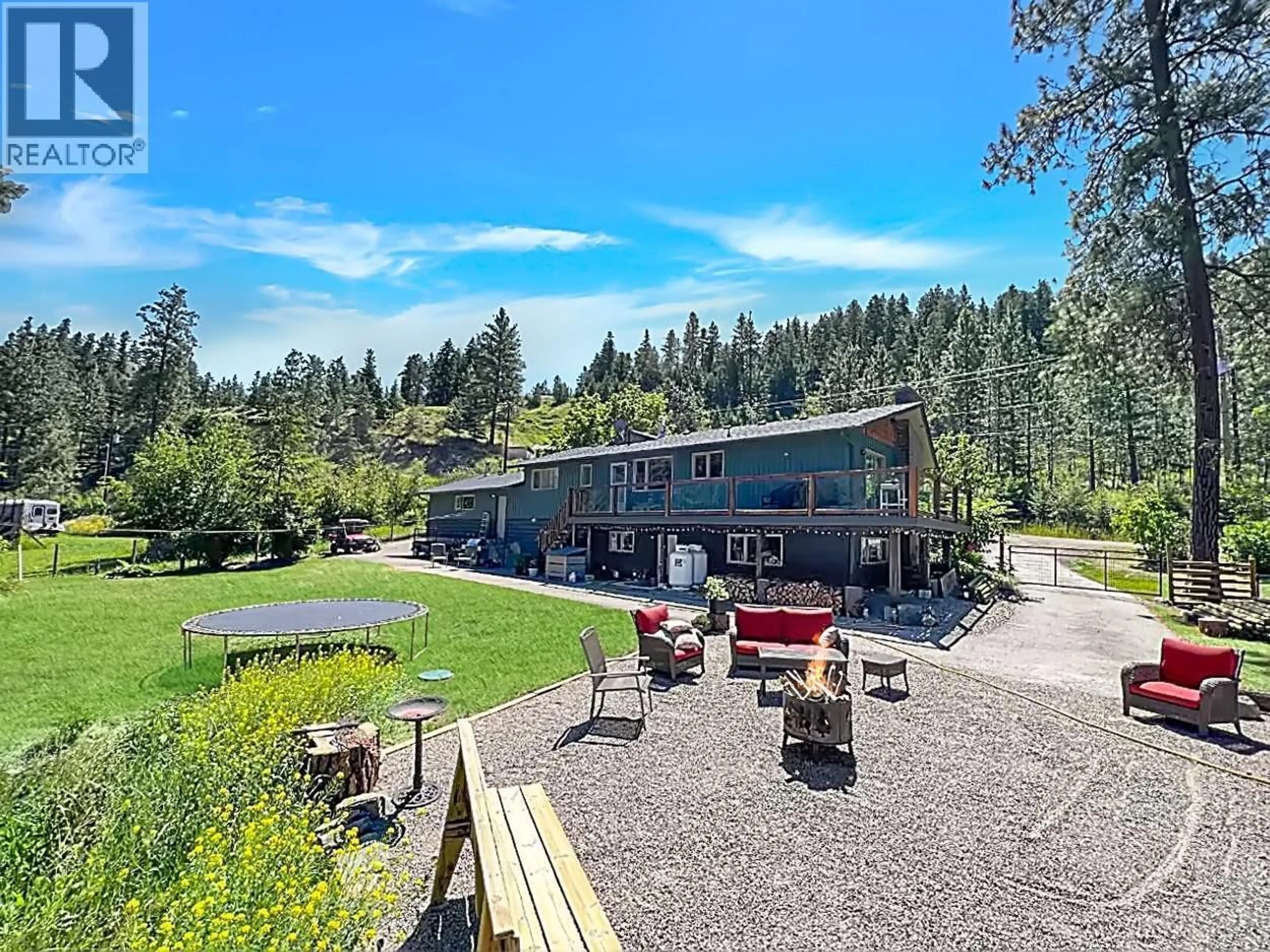 A pic from outside/outdoor area/front of a property/back of a property/a pic from drone, unknown for 448 DARCY MOUNTAIN ROAD, Princeton British Columbia V0X1W0