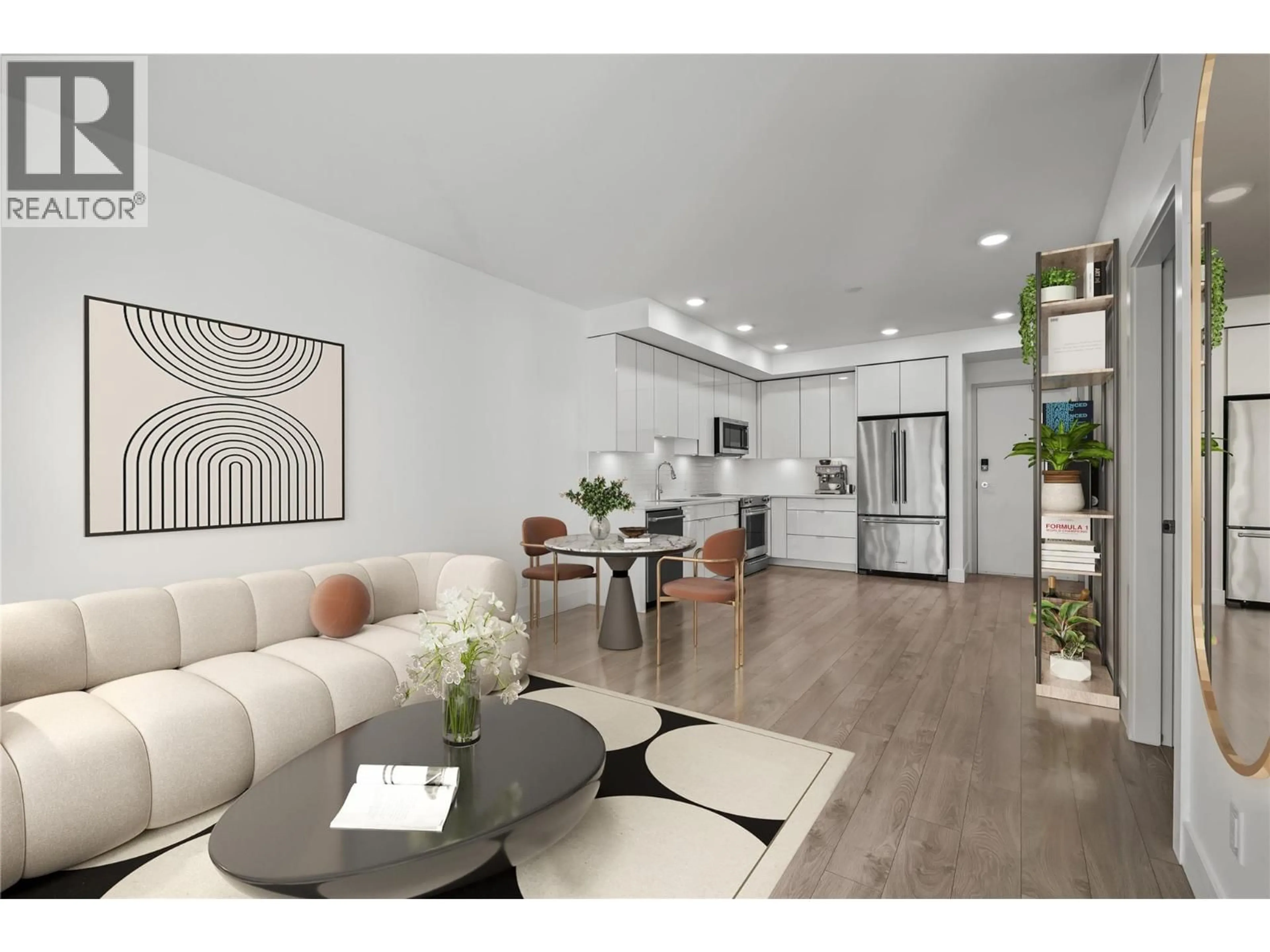 Living room with furniture, unknown for 1107 - 1232 ELLIS STREET, Kelowna British Columbia V1Y1Z4