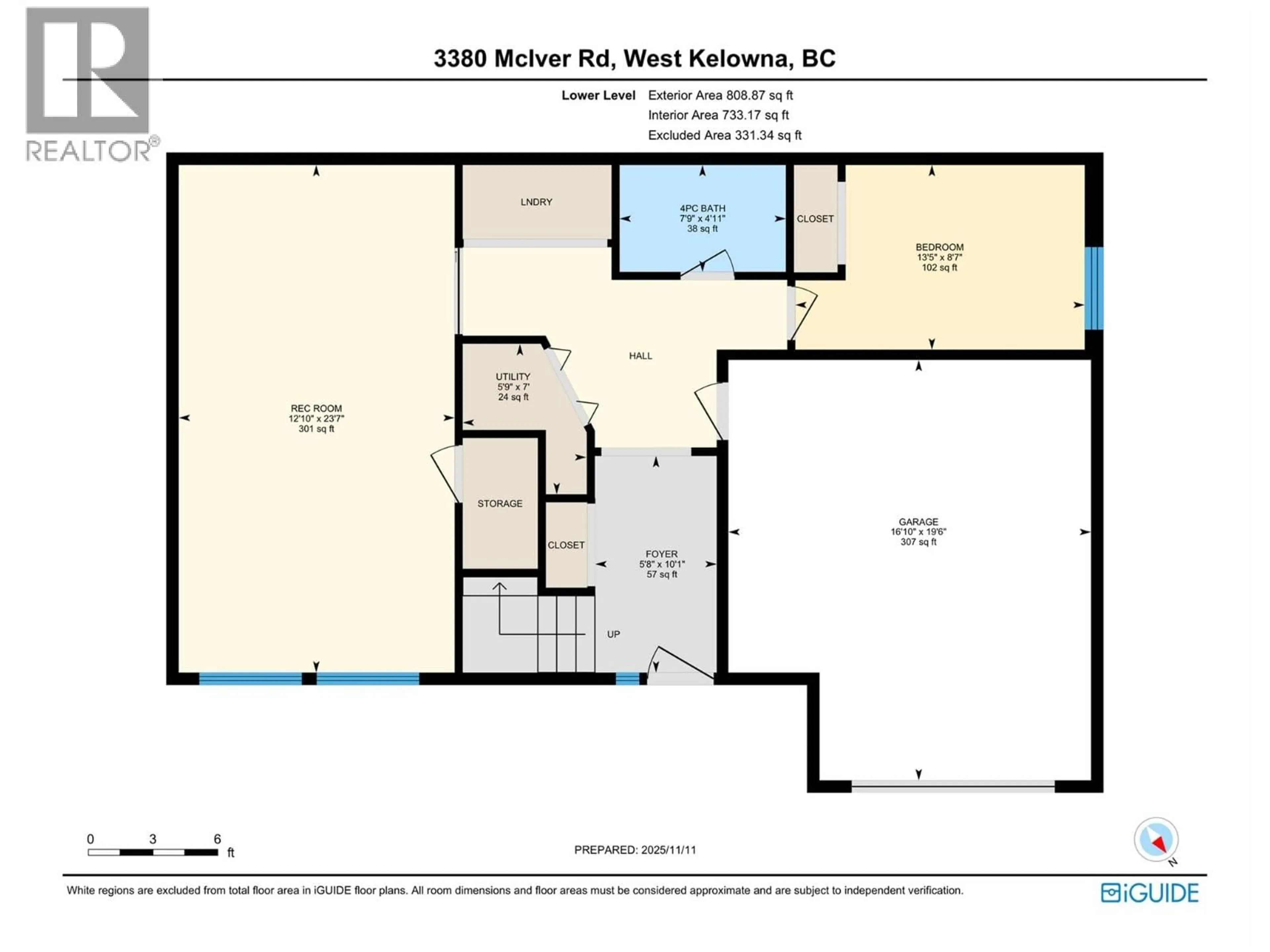 Floor plan for 3380 MCIVER ROAD, West Kelowna British Columbia V4T1H7