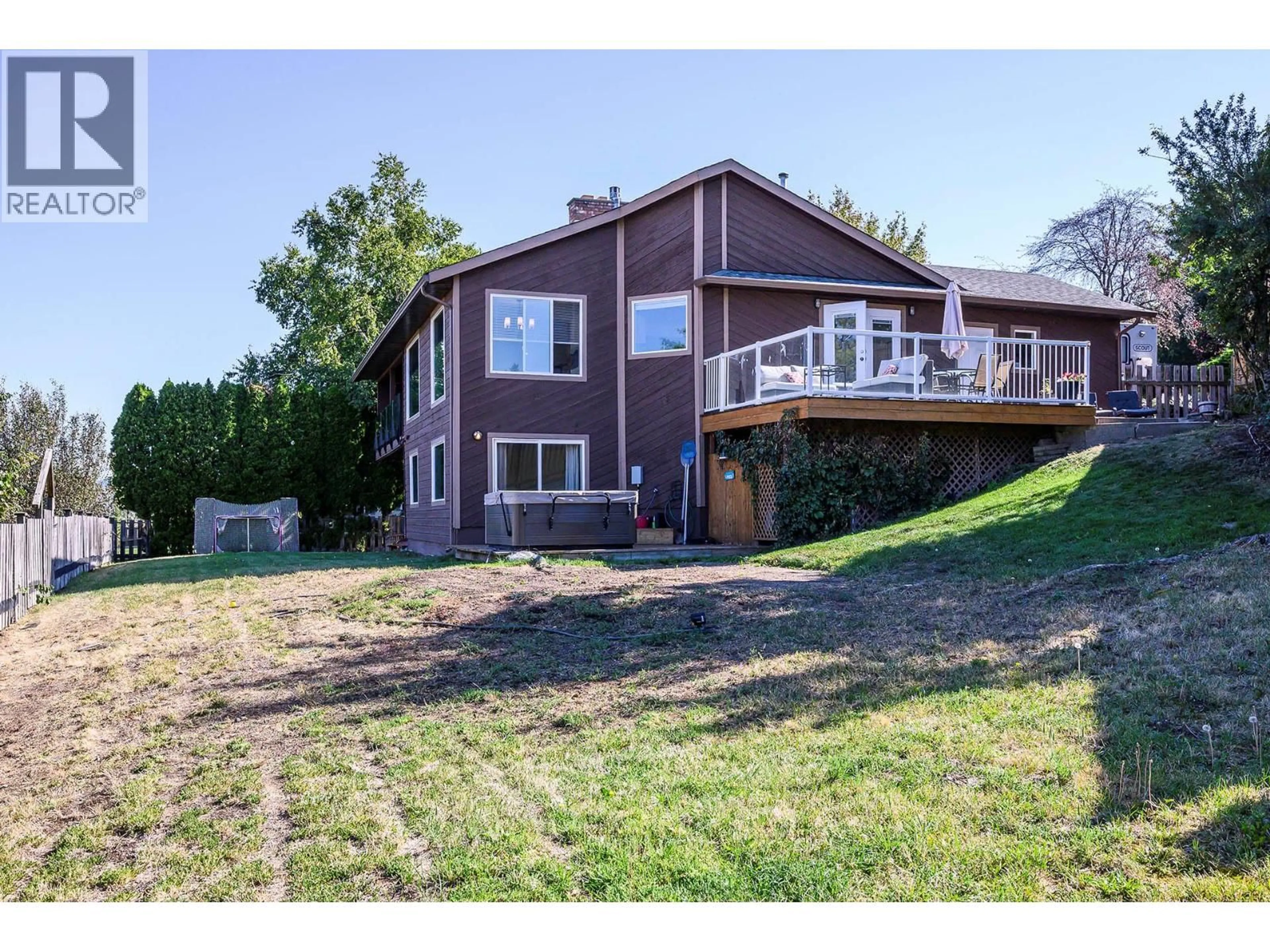 A pic from outside/outdoor area/front of a property/back of a property/a pic from drone, unknown for 2404 BELLA COOLA COURT, Kamloops British Columbia V2E1T7