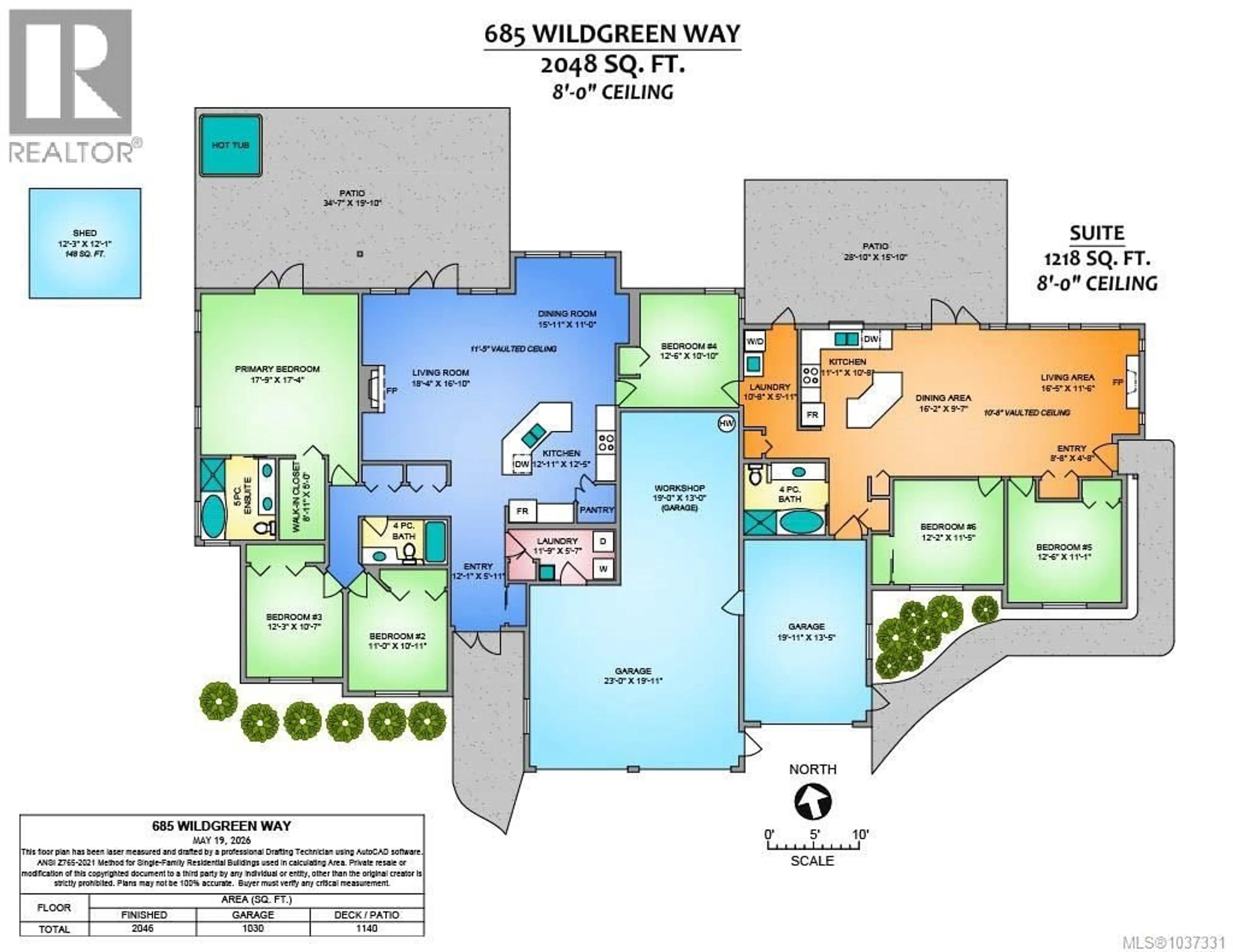 Floor plan for 685 WILDGREEN WAY, Parksville British Columbia V9P0A5