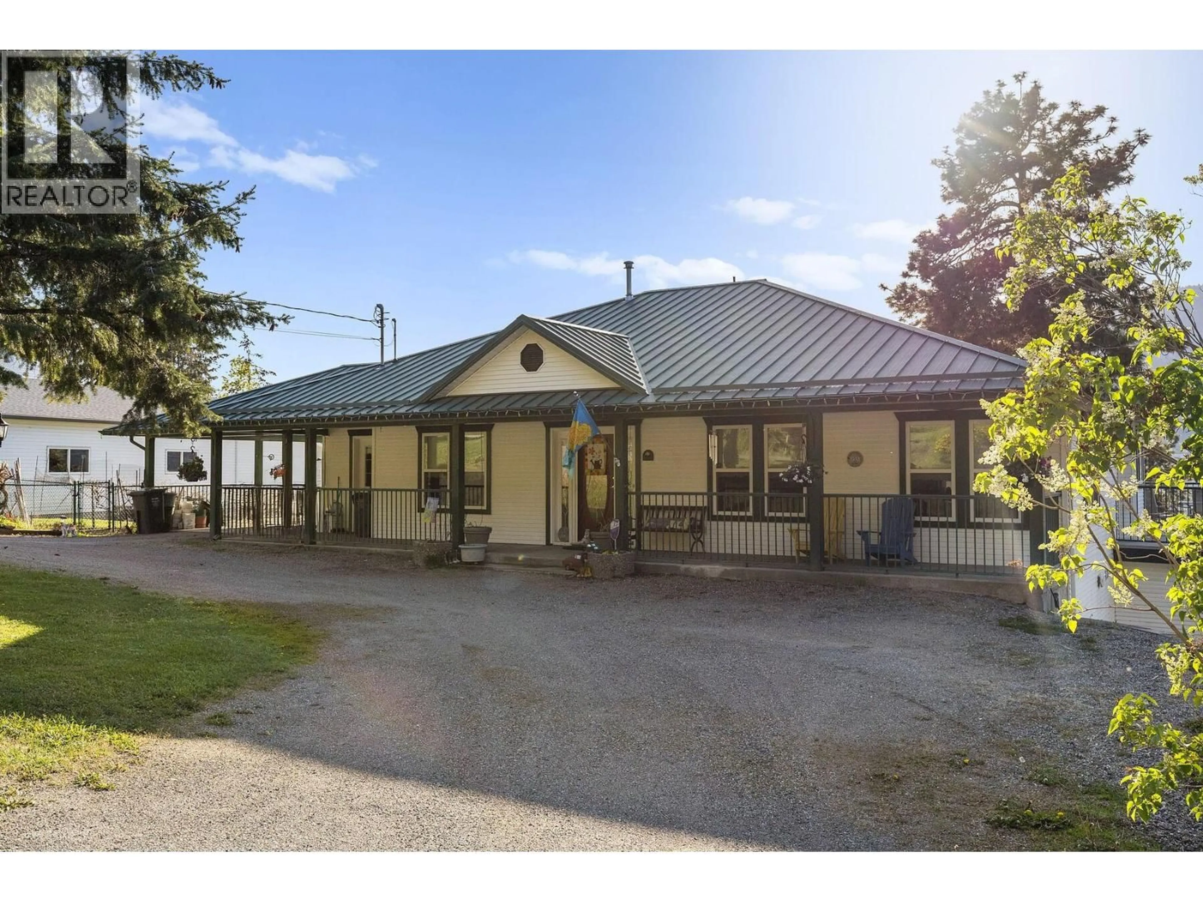 A pic from outside/outdoor area/front of a property/back of a property/a pic from drone, building for 15326 OYAMA ROAD, Lake Country British Columbia V4V2C5