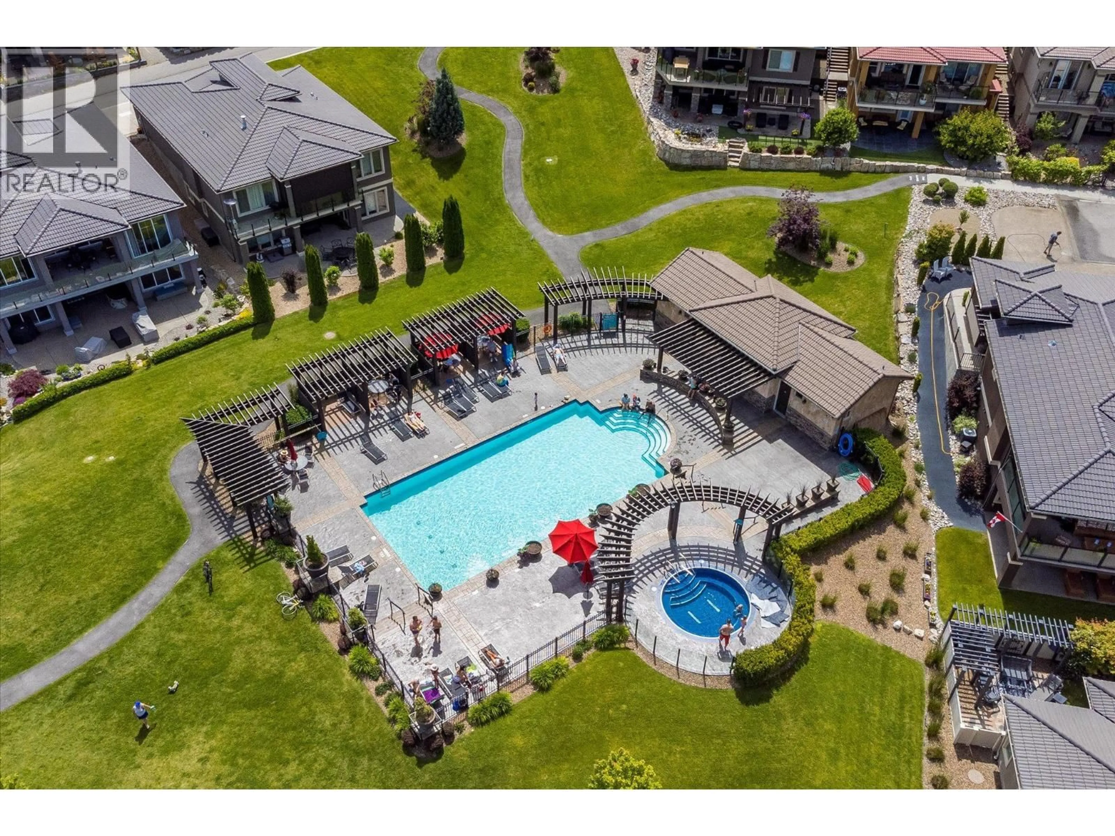 A pic from outside/outdoor area/front of a property/back of a property/a pic from drone, water/lake/river/ocean view for 1846 VIEWPOINT CRESCENT, West Kelowna British Columbia V1Z4E1
