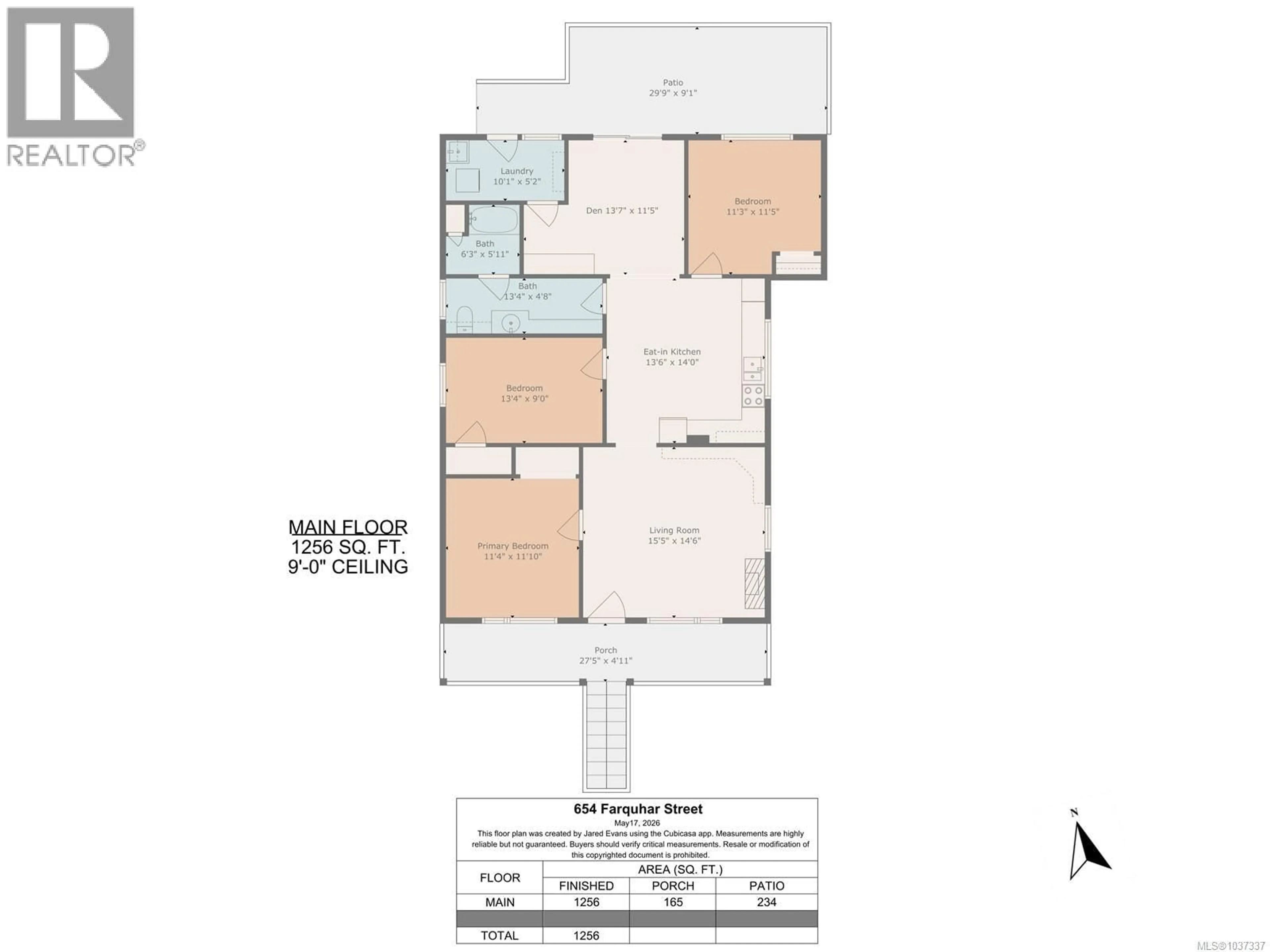 Floor plan for 654 FARQUHAR STREET, Nanaimo British Columbia V9R2E5