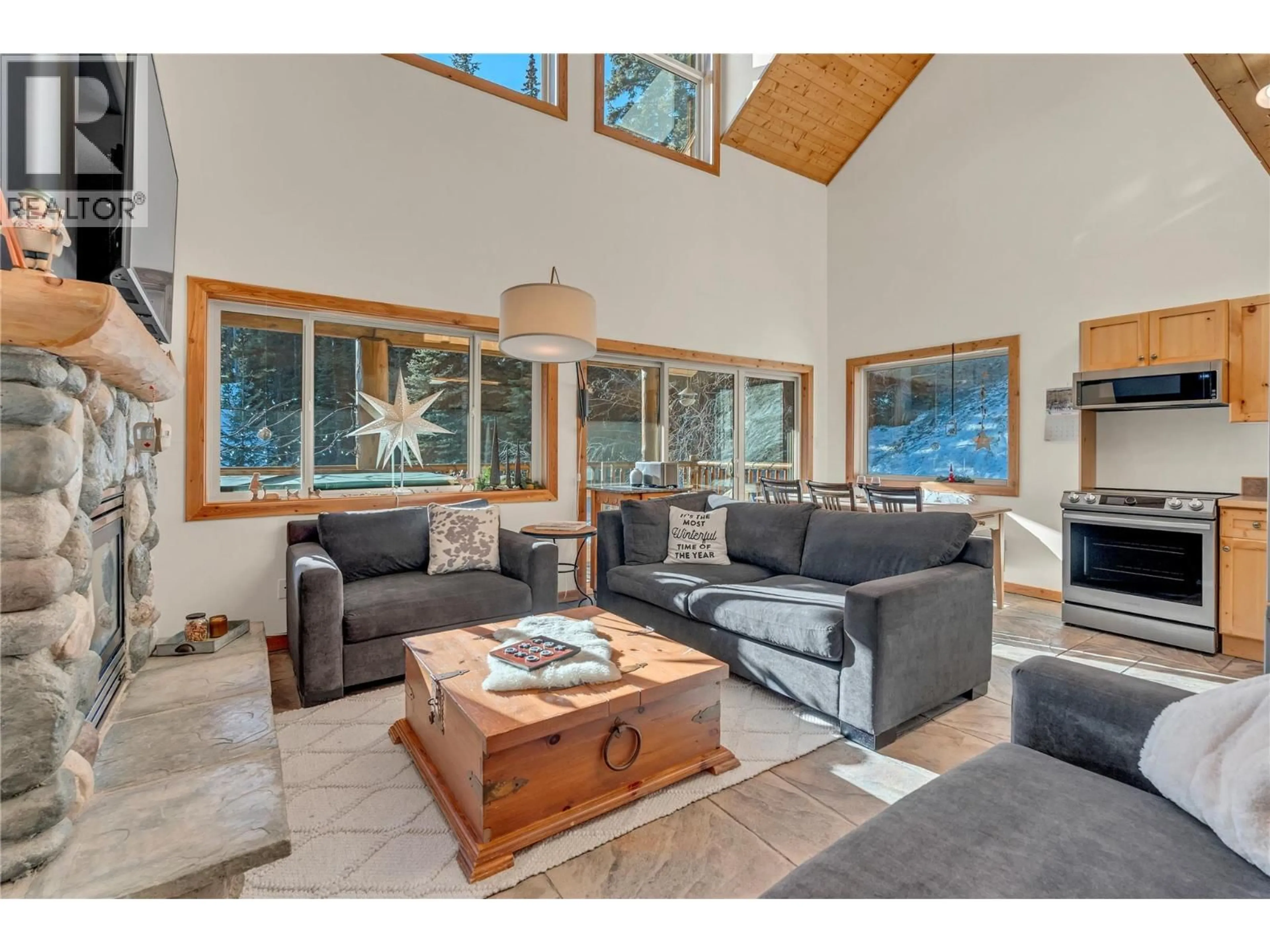 Living room with furniture, unknown for 306 - 1271 APEX MOUNTAIN ROAD, Penticton British Columbia V2A0E2