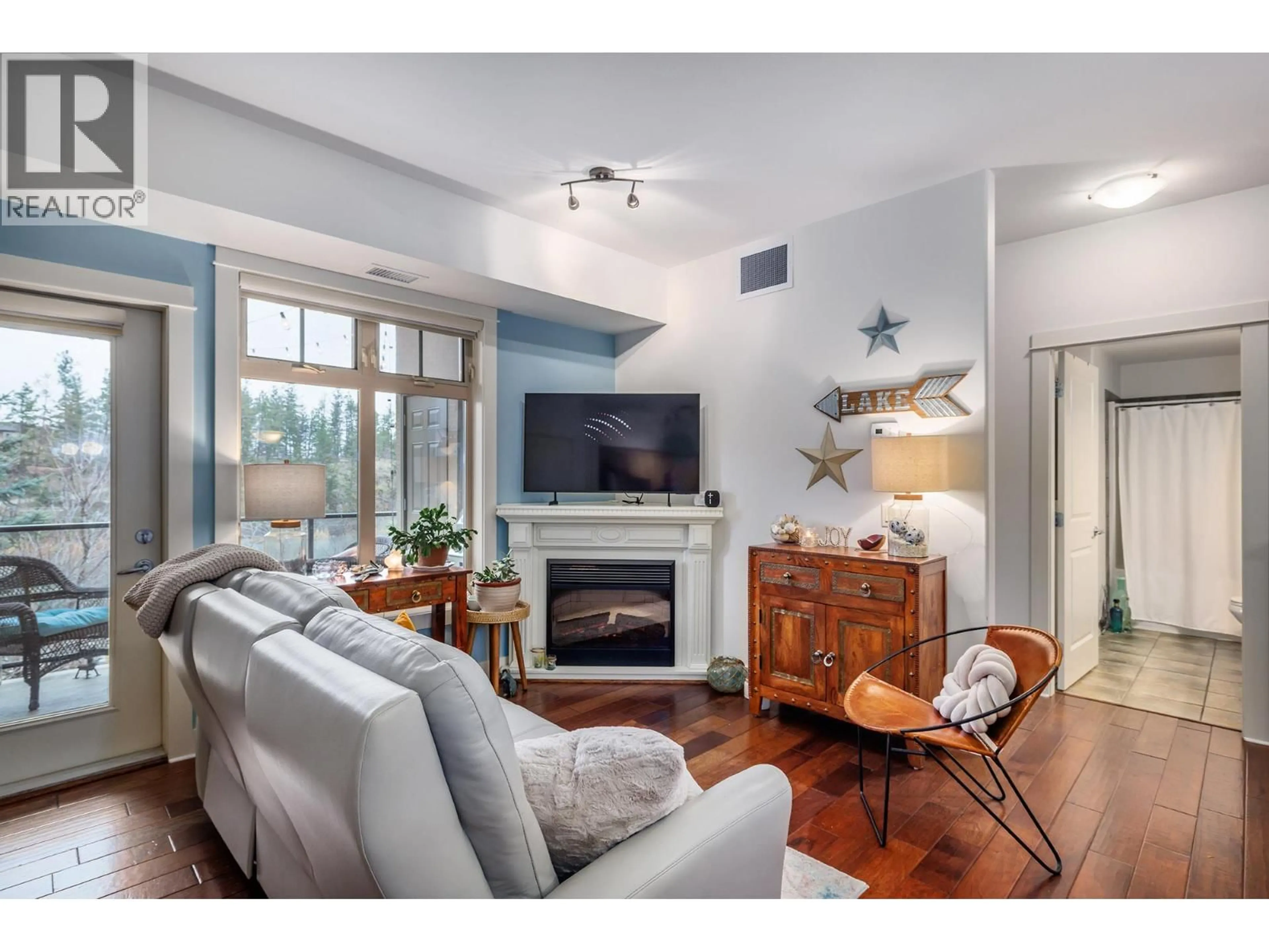 Living room with furniture, unknown for 205 - 2611 STILLWATER WAY, Lake Country British Columbia V4V2R3