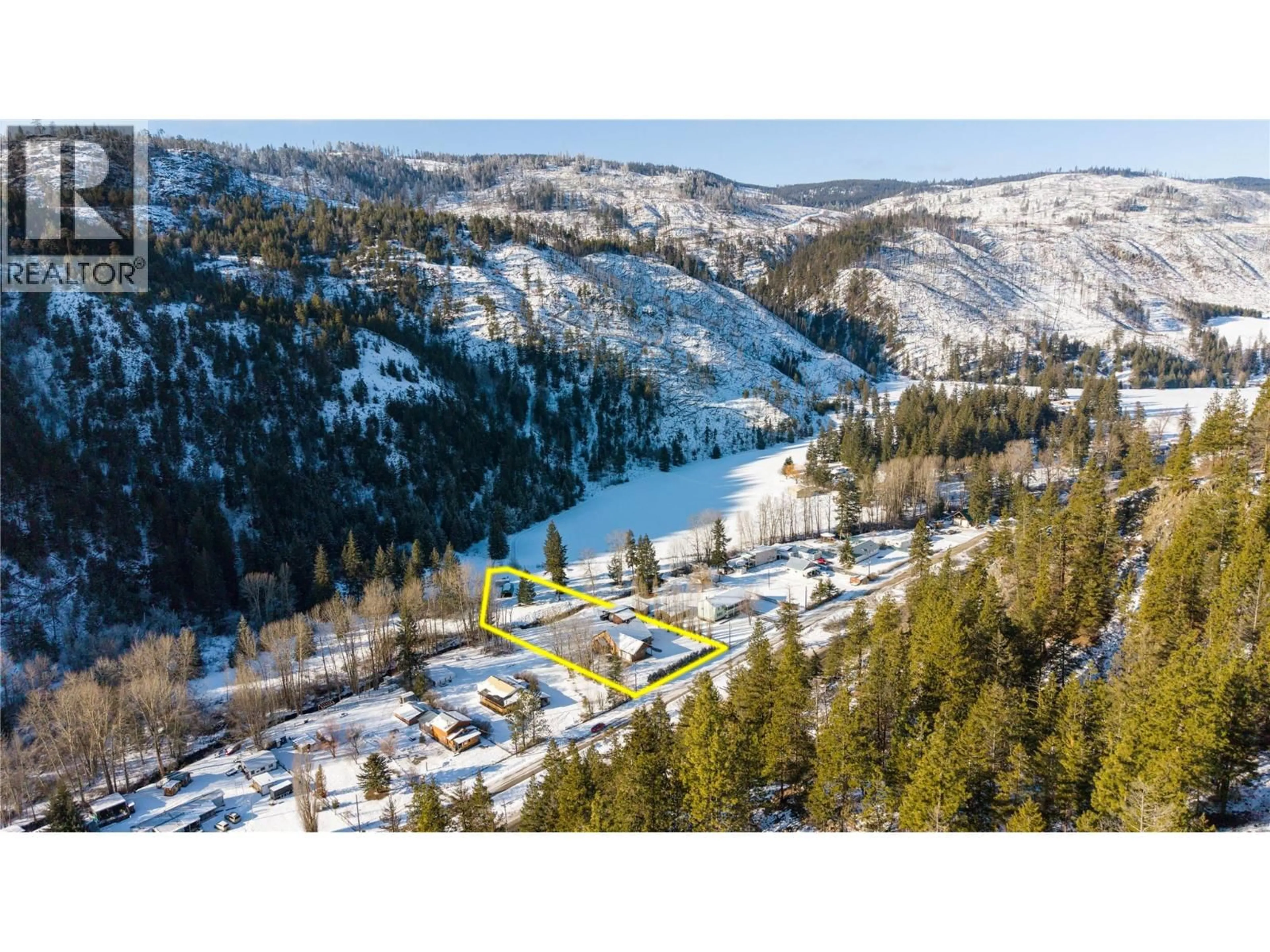 A pic from outside/outdoor area/front of a property/back of a property/a pic from drone, unknown for 1084 SEVEN MILE ROAD, Princeton British Columbia V0X1W0
