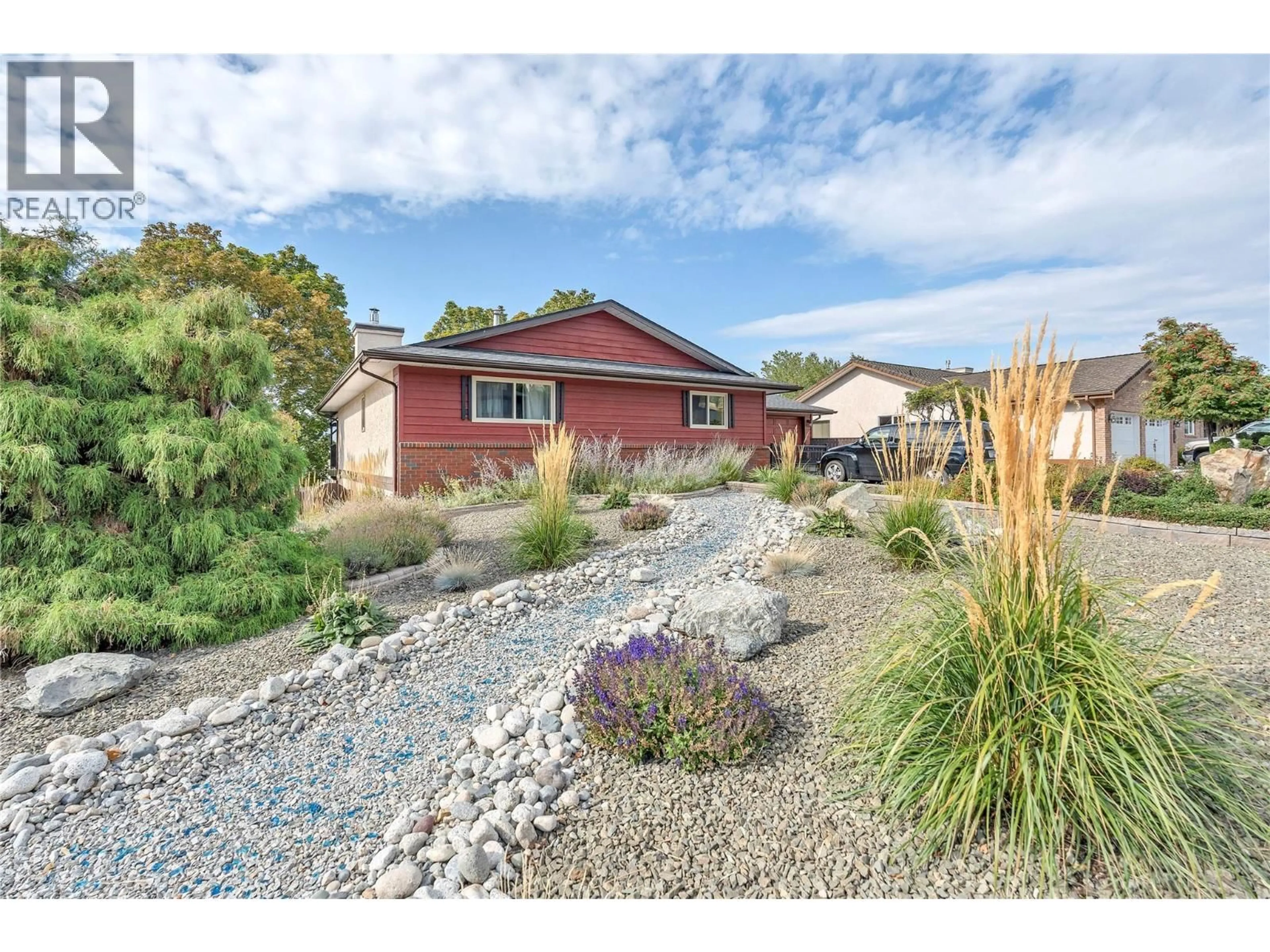 A pic from outside/outdoor area/front of a property/back of a property/a pic from drone, street for 198 WESTVIEW DRIVE, Penticton British Columbia V2A7Y7