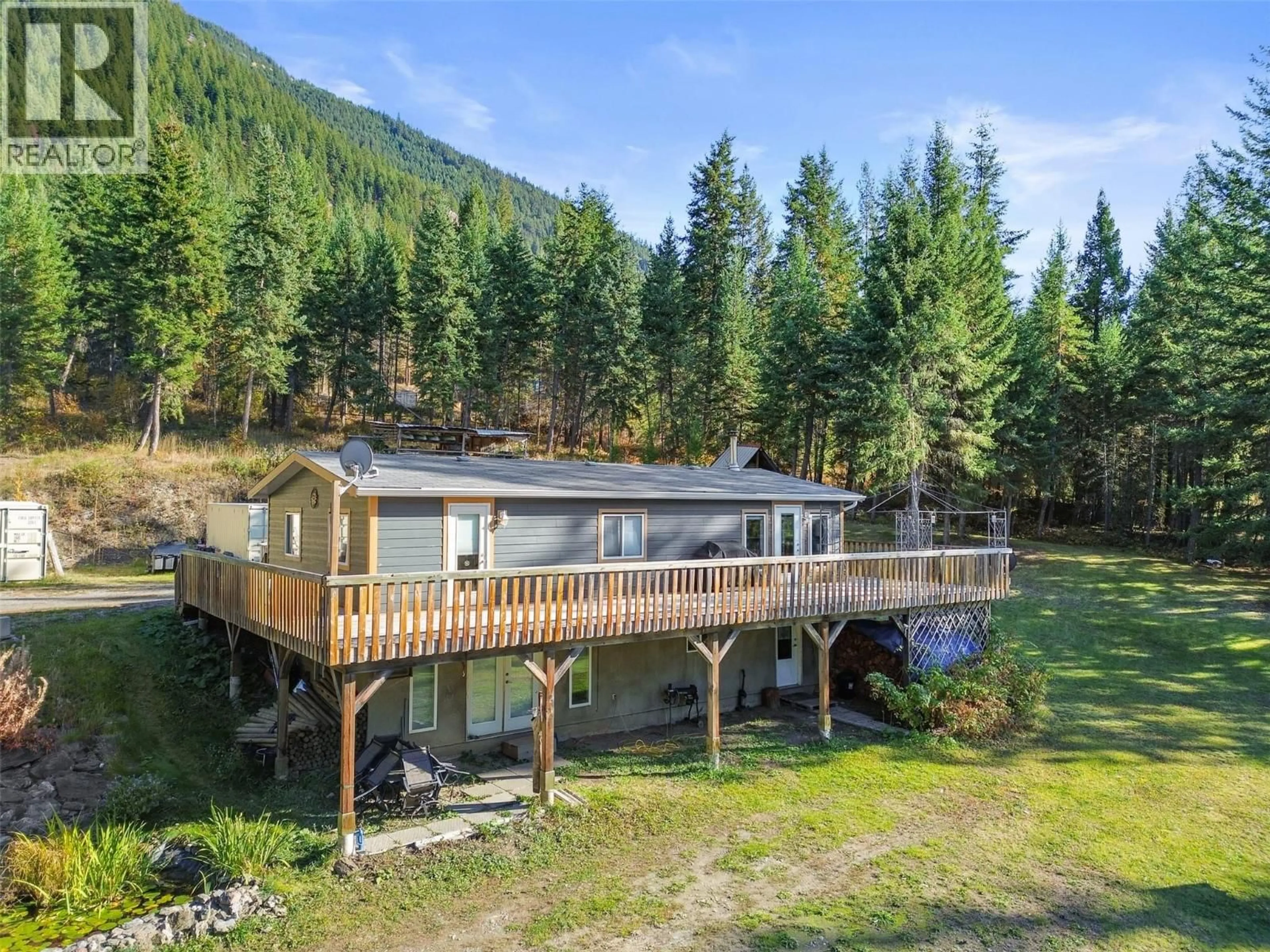 A pic from outside/outdoor area/front of a property/back of a property/a pic from drone, unknown for 3760 GLENGROVE ROAD, Barriere British Columbia V0E2E0