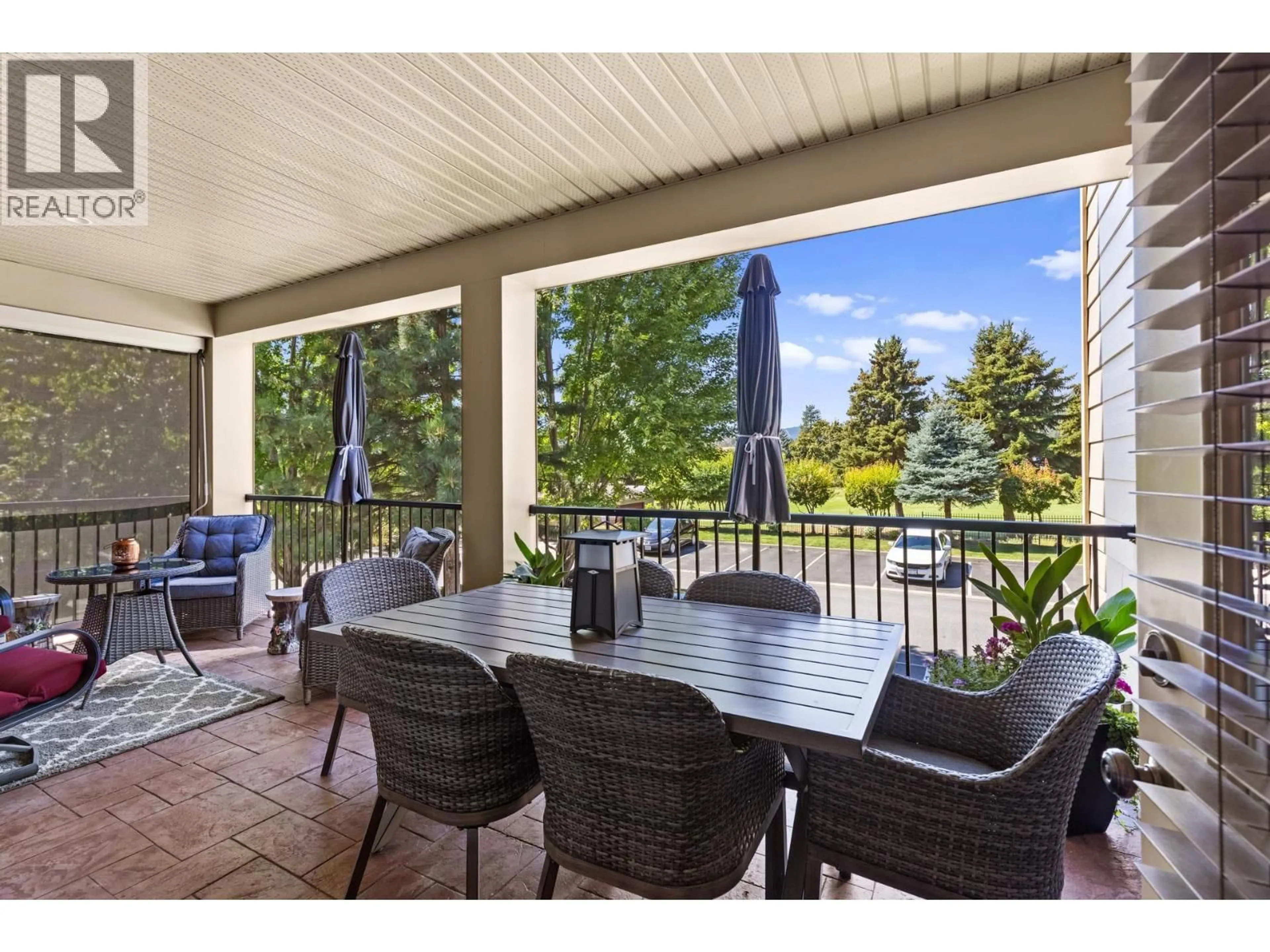 Patio, water/lake/river/ocean view for 110 - 2760 AUBURN ROAD, West Kelowna British Columbia V4T4C2