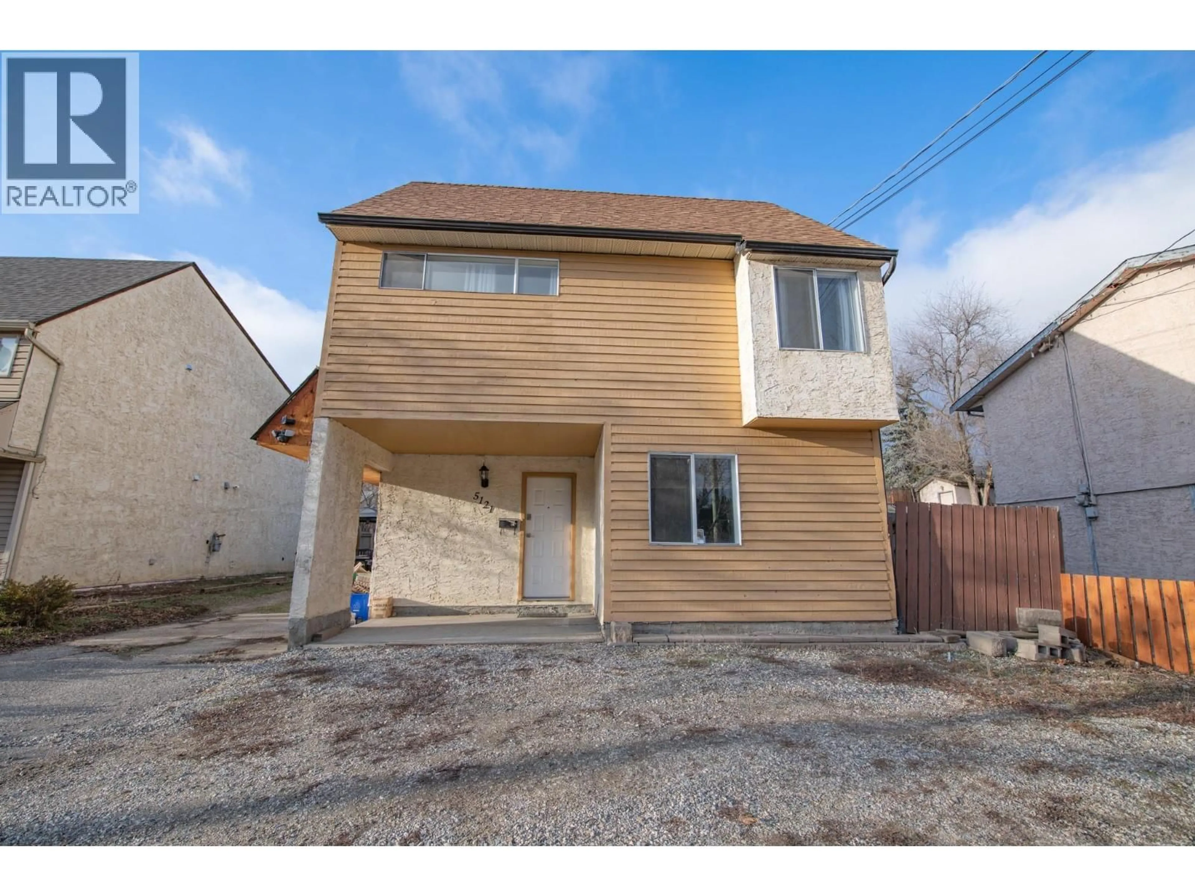 A pic from outside/outdoor area/front of a property/back of a property/a pic from drone, street for 5121 27 AVENUE, Vernon British Columbia v1t6l2