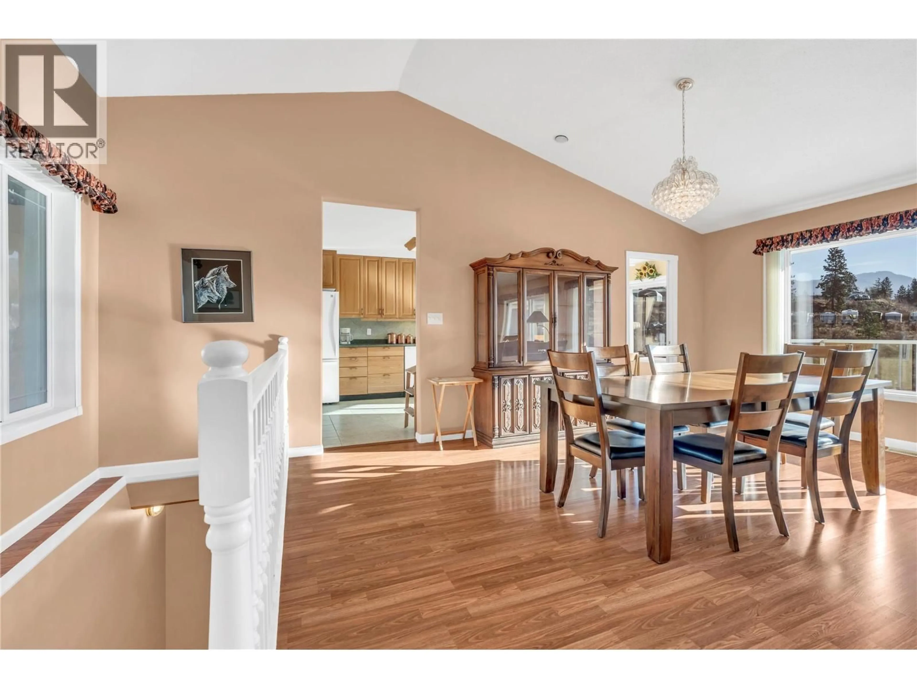 Open concept kitchen, wood/laminate floor for 44 - 1840 OLIVER RANCH ROAD, Okanagan Falls British Columbia V0H1R2