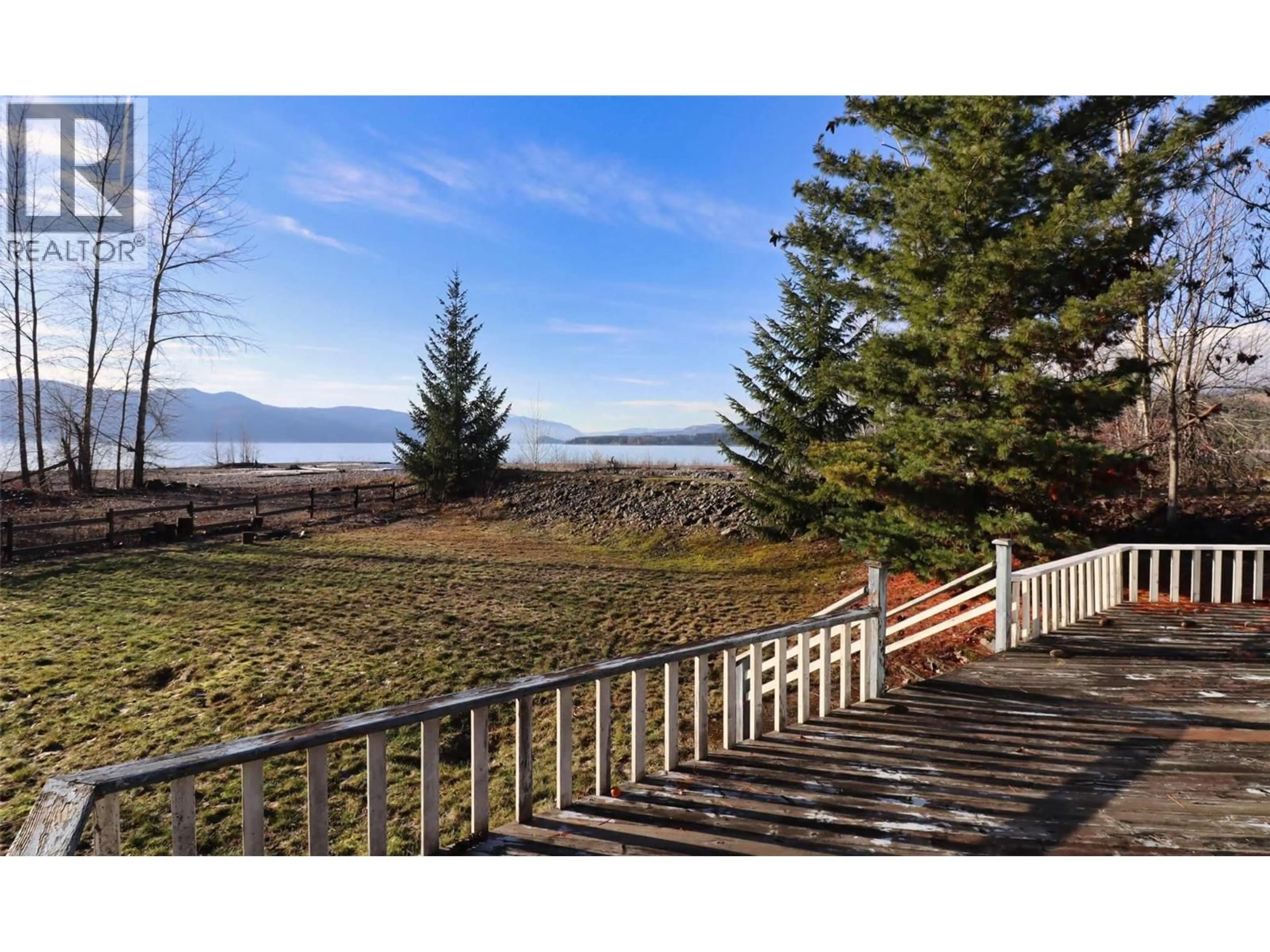 A pic from outside/outdoor area/front of a property/back of a property/a pic from drone, water/lake/river/ocean view for 6884 SQUILAX-ANGLEMONT ROAD, Magna Bay British Columbia V0E1M7