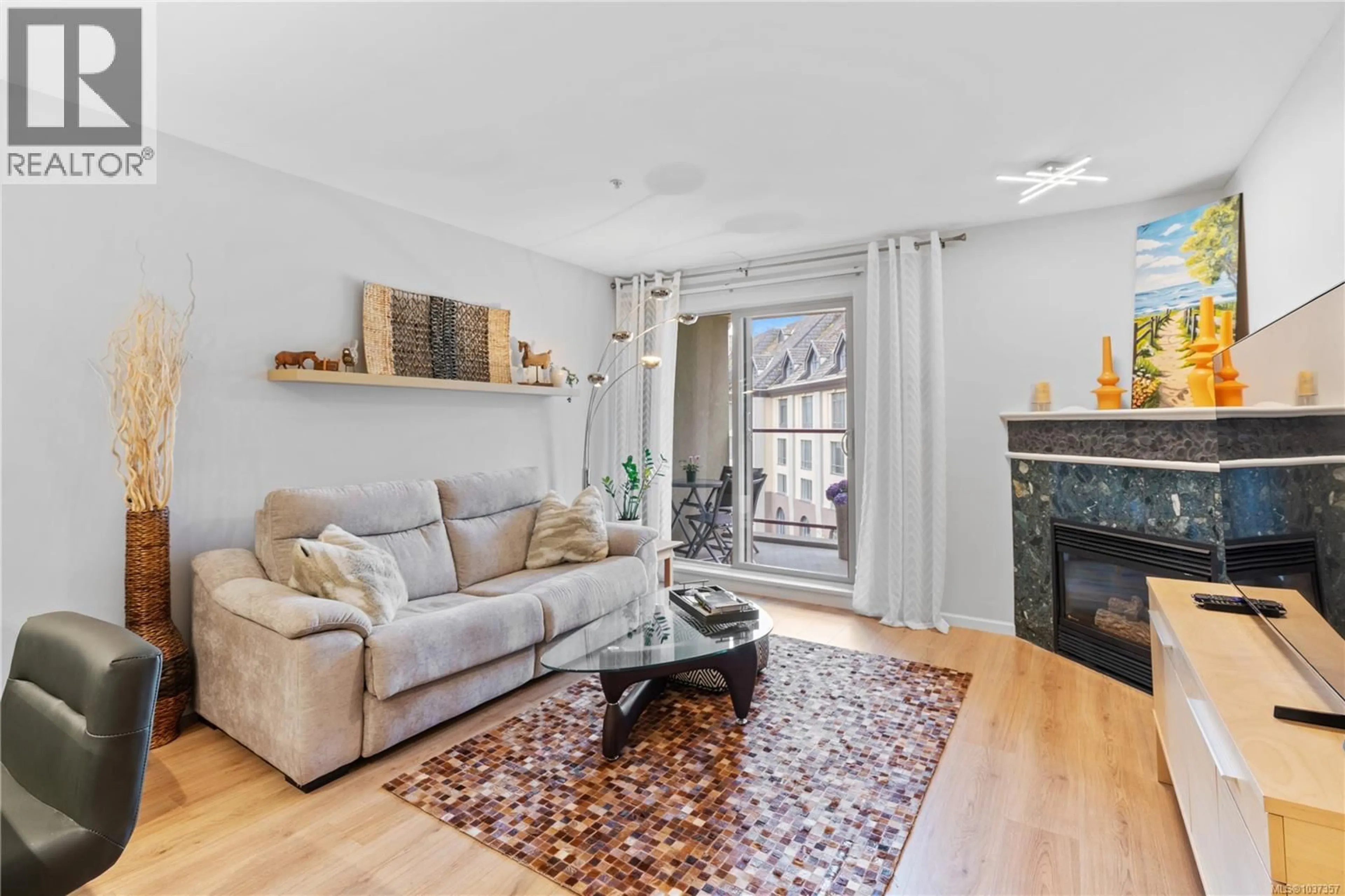 Living room with furniture, unknown for 416 - 29 SONGHEES ROAD, Victoria British Columbia V9A7M6
