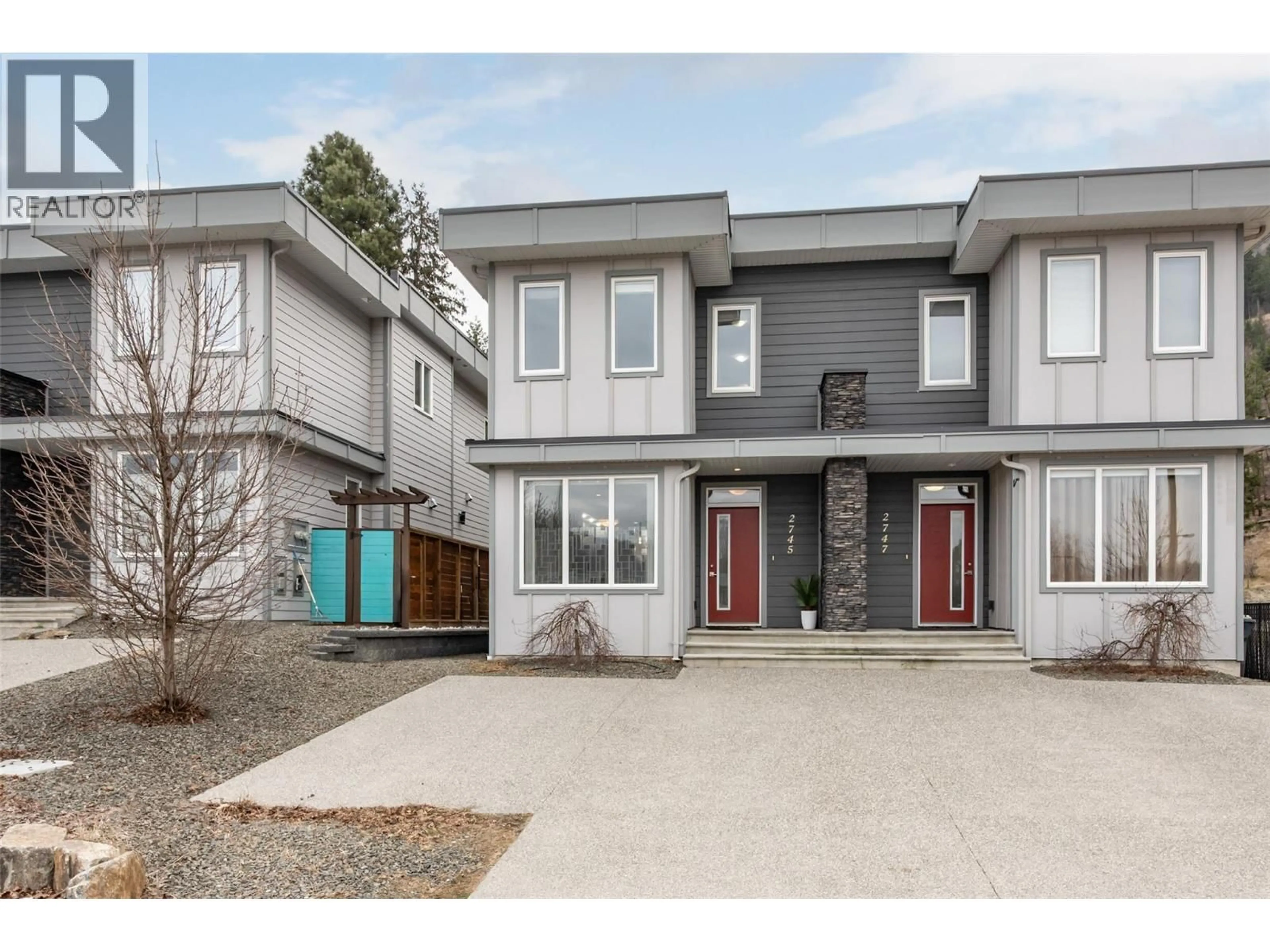 Home with vinyl exterior material, street for 2745 HEWL ROAD, West Kelowna British Columbia V1Z4E7