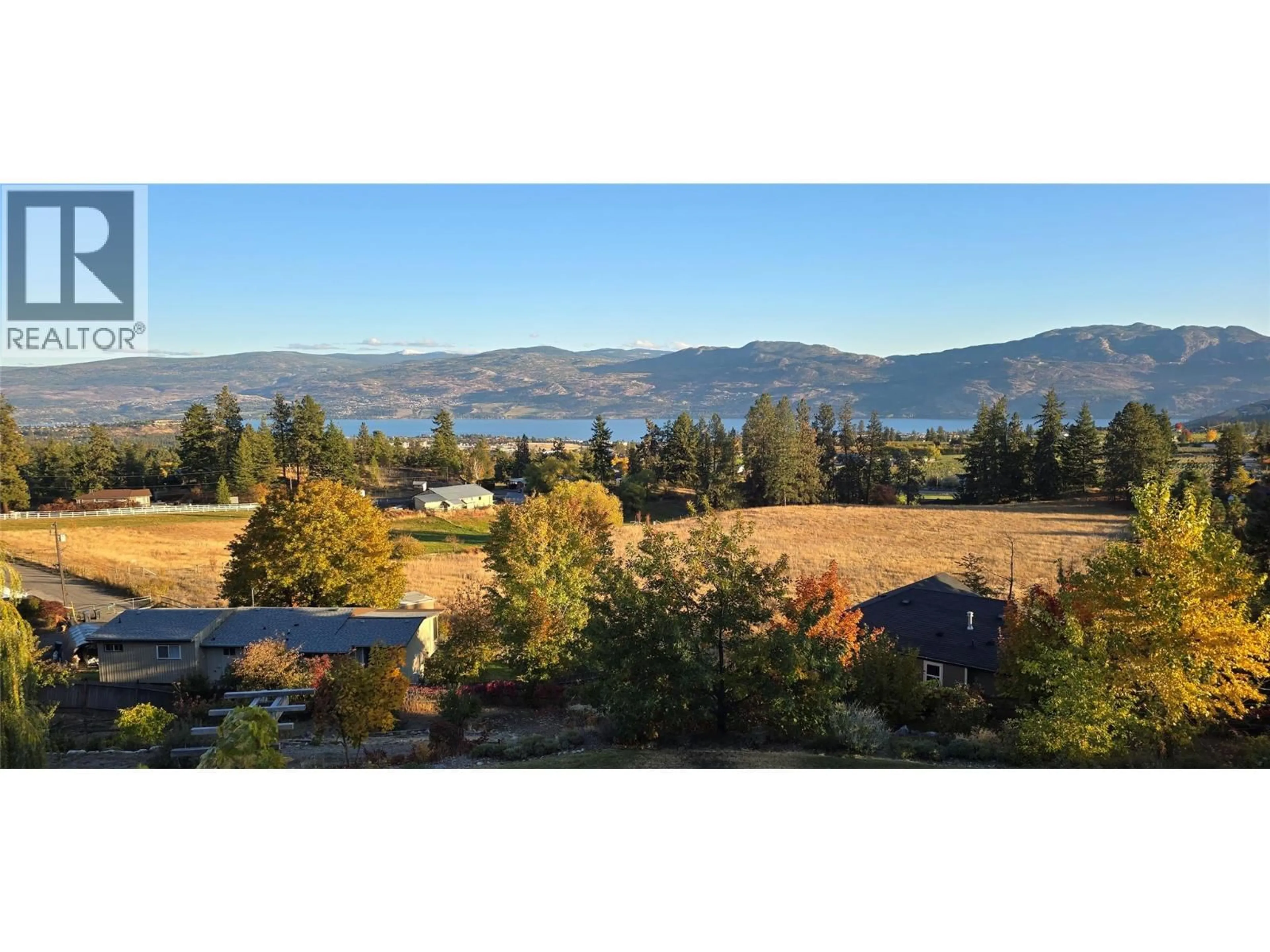 A pic from outside/outdoor area/front of a property/back of a property/a pic from drone, mountain view for 2741 SUGOSA PLACE, West Kelowna British Columbia V4T2X3