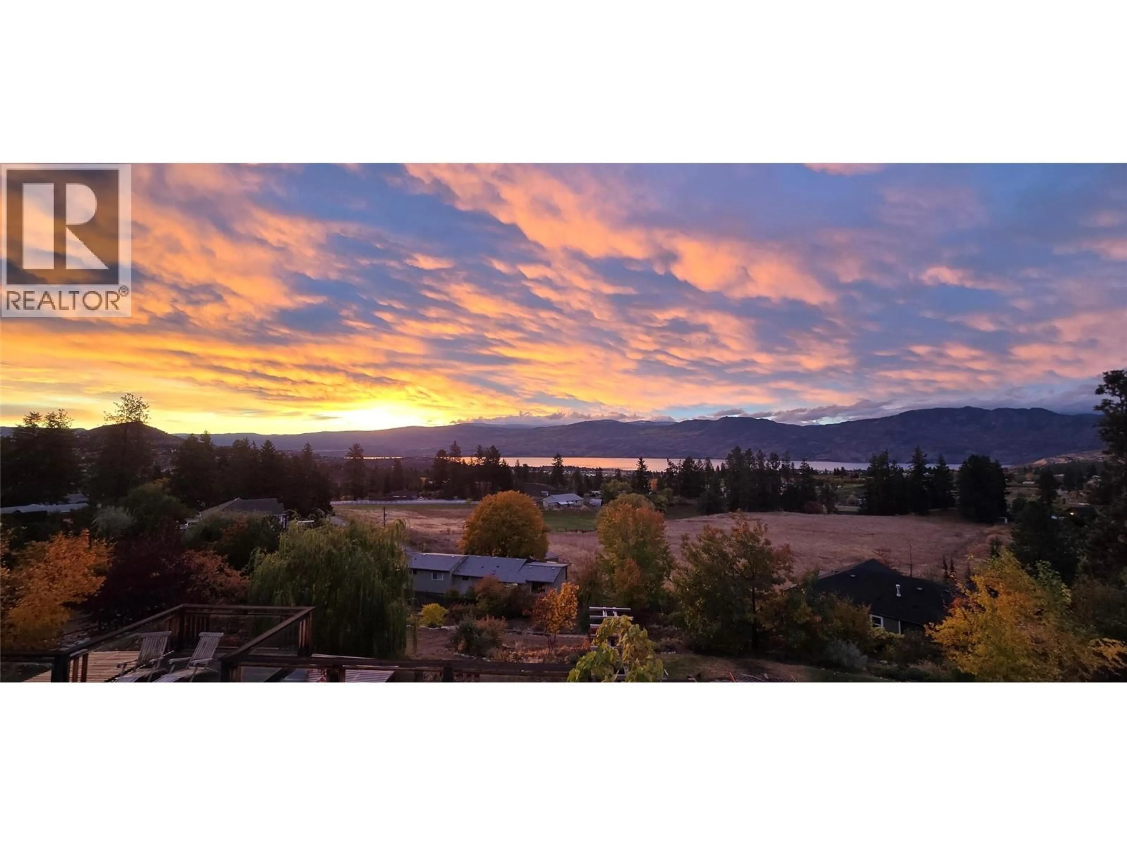 A pic from outside/outdoor area/front of a property/back of a property/a pic from drone, water/lake/river/ocean view for 2741 SUGOSA PLACE, West Kelowna British Columbia V4T2X3