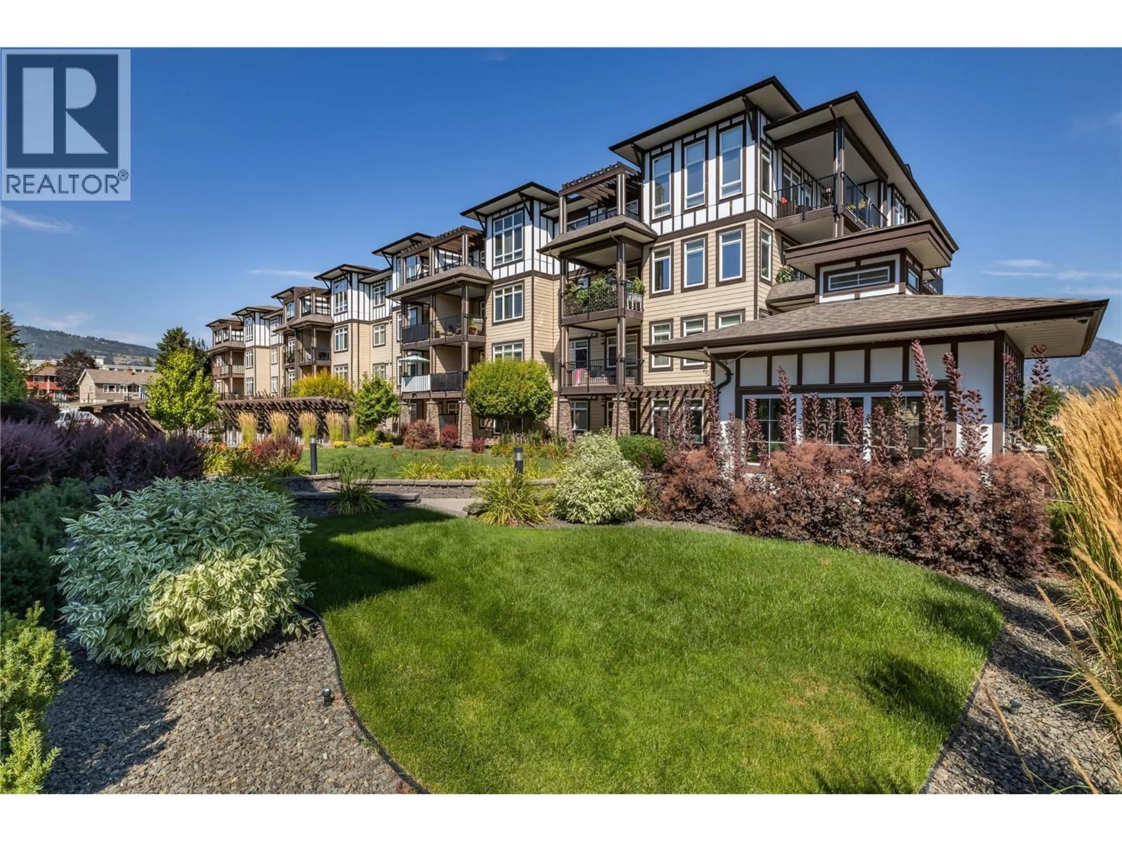 A pic from outside/outdoor area/front of a property/back of a property/a pic from drone, unknown for 1203 - 3833 BROWN ROAD, West Kelowna British Columbia V4T2J3