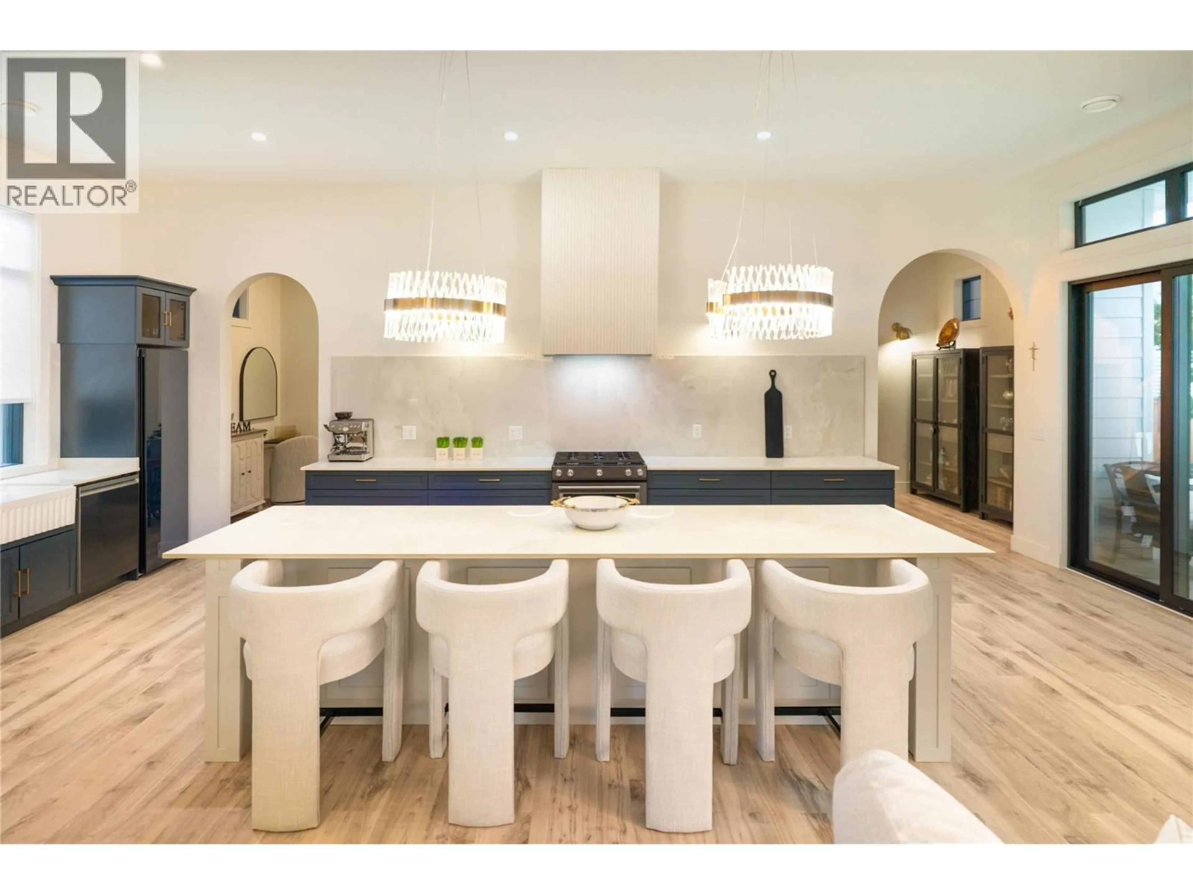 Contemporary kitchen, ceramic/tile floor for 2053 LONG STREET, Kelowna British Columbia V1Y1L3