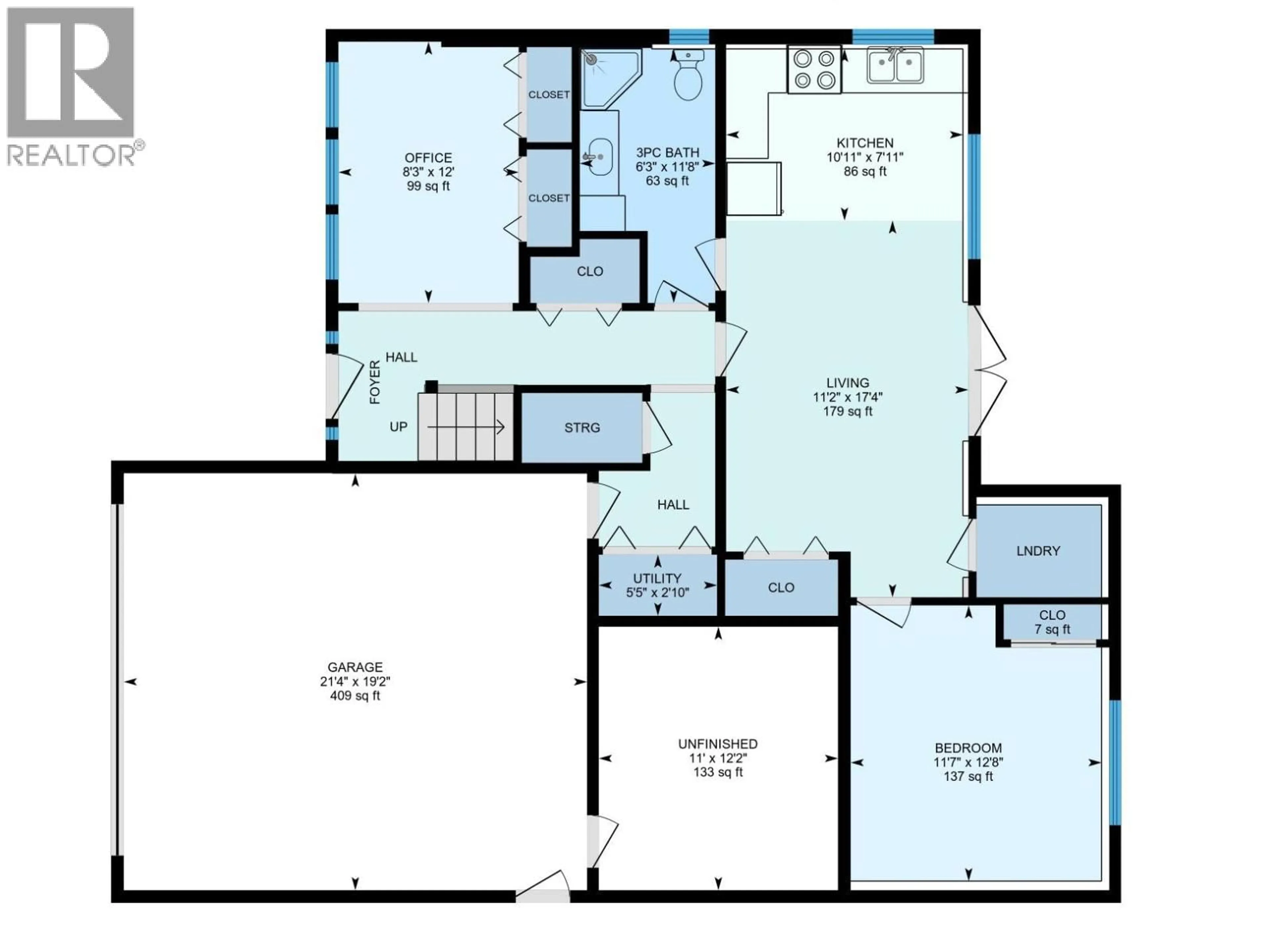 Floor plan for 1810 23 STREET NORTHEAST, Salmon Arm British Columbia V1E3M6