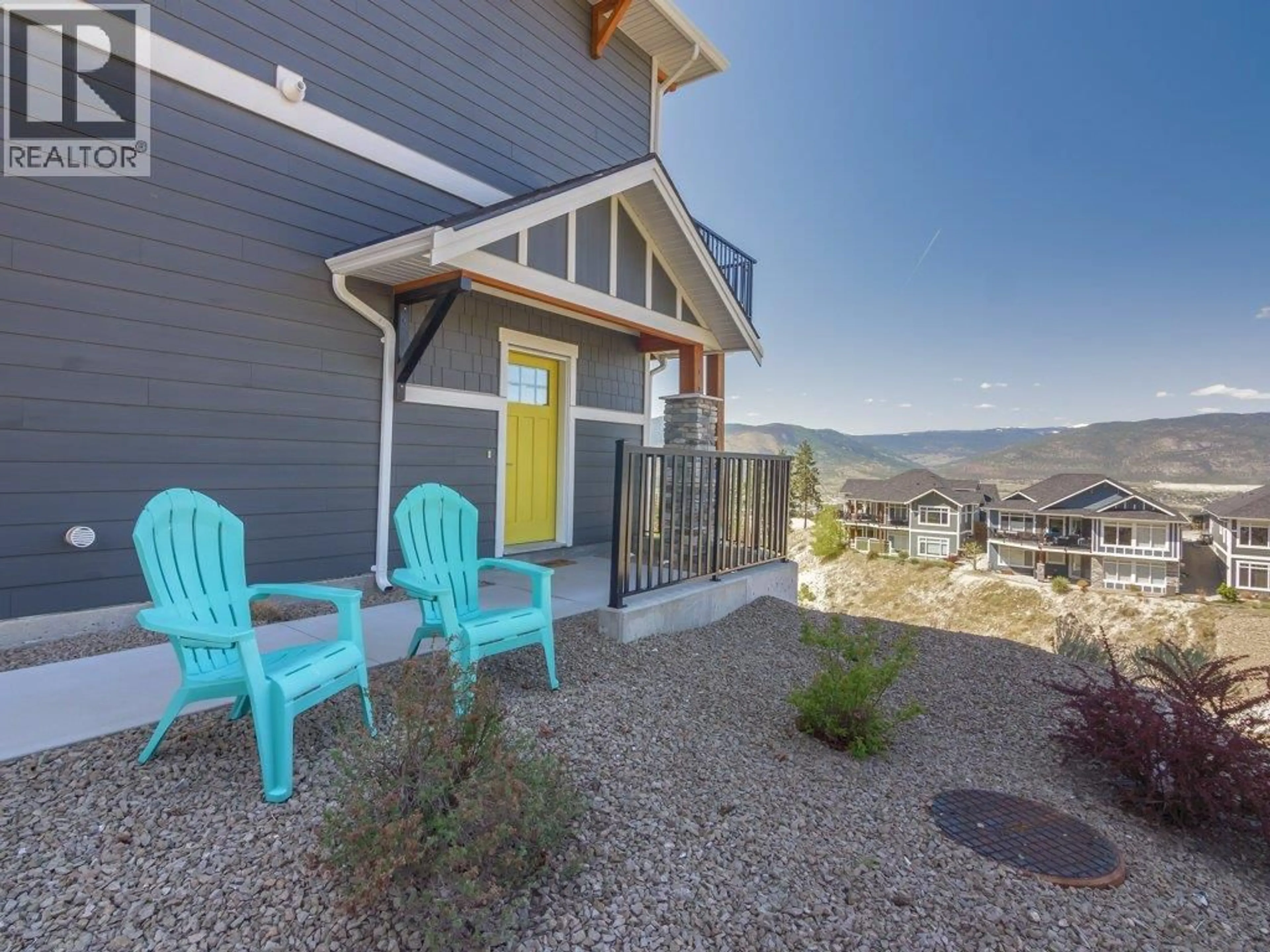 Patio, mountain view for 116 - 1115 HOLDEN ROAD, Penticton British Columbia V2A0B7