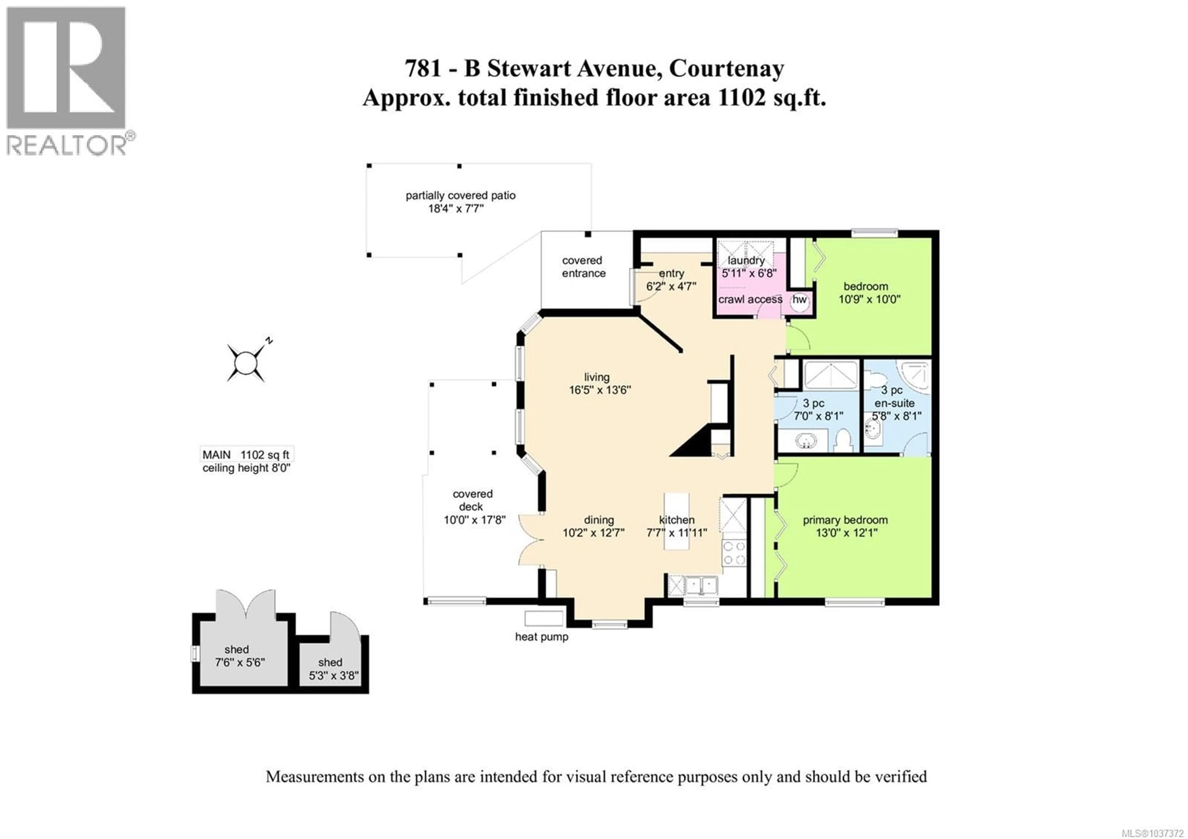 Floor plan for B - 781 STEWART AVENUE, Courtenay British Columbia V9N3H3