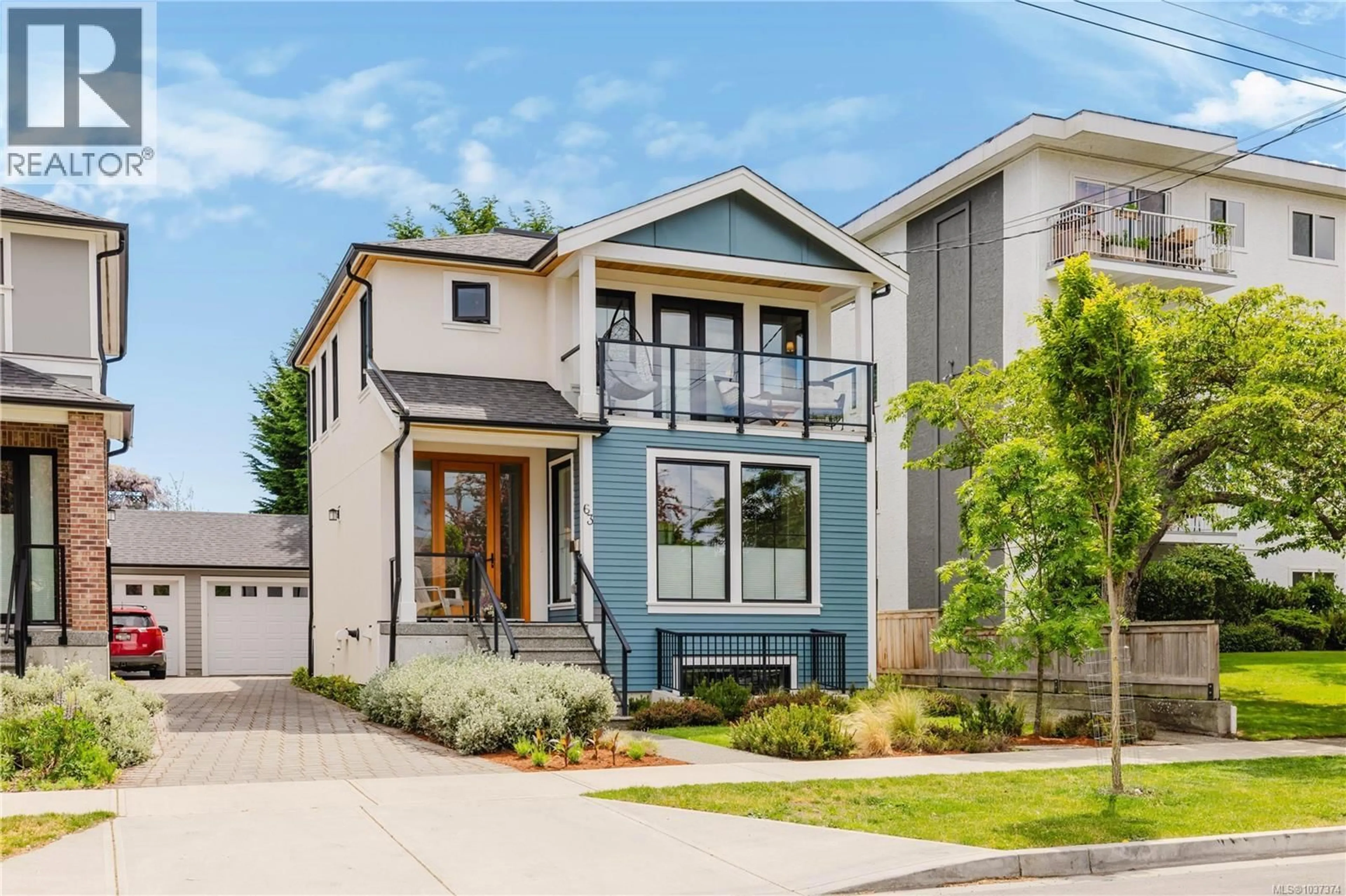 Home with brick exterior material, street for 63 BOYD STREET, Victoria British Columbia V8V2C8