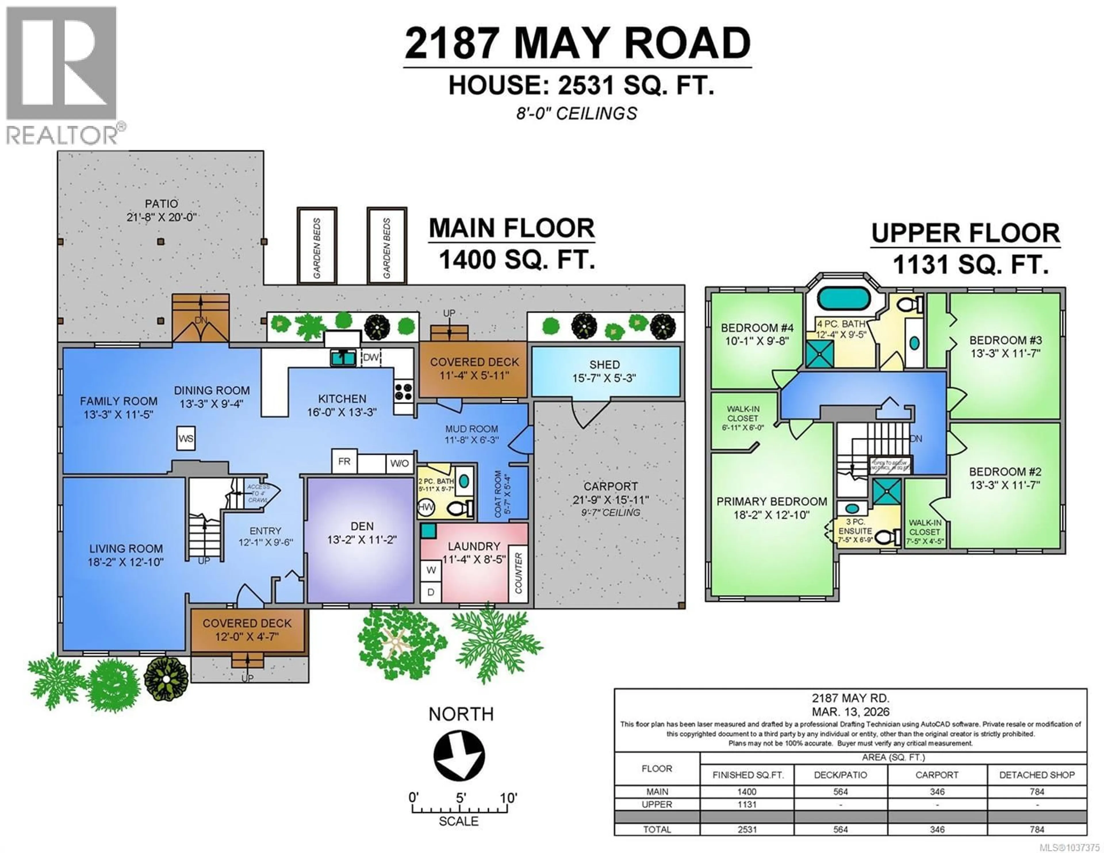 Floor plan for 2187 MAY ROAD, Courtenay British Columbia V9J1X7
