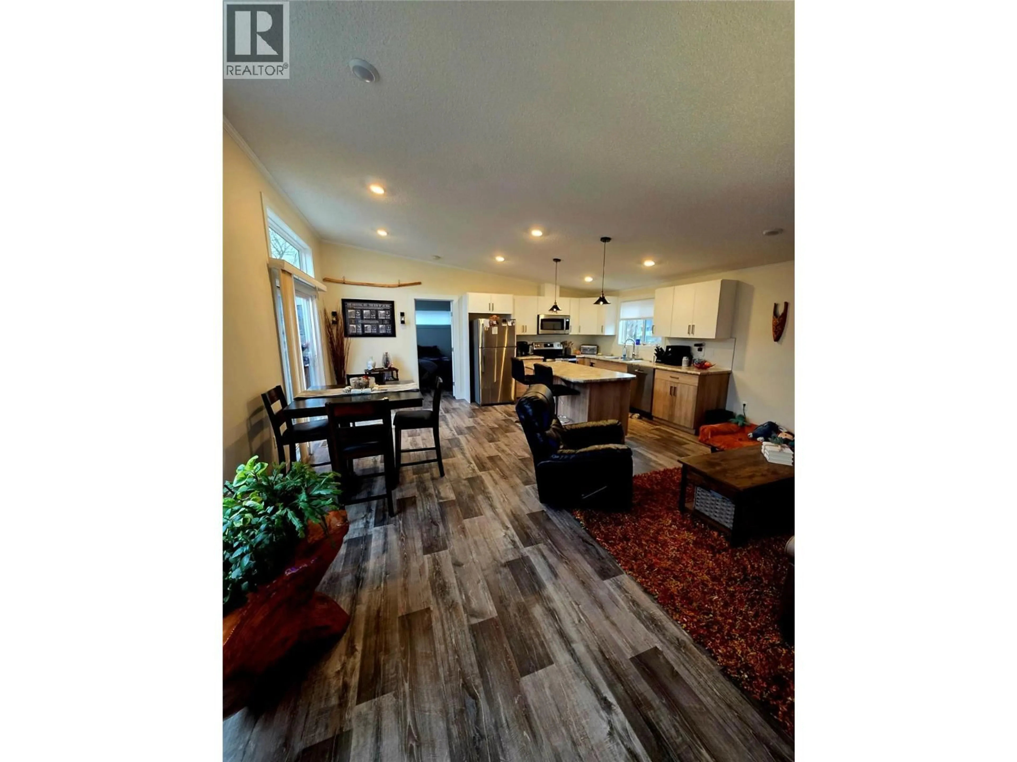 Open concept kitchen, wood/laminate floor for 49 - 235 AYLMER ROAD, Chase British Columbia V0E1M1