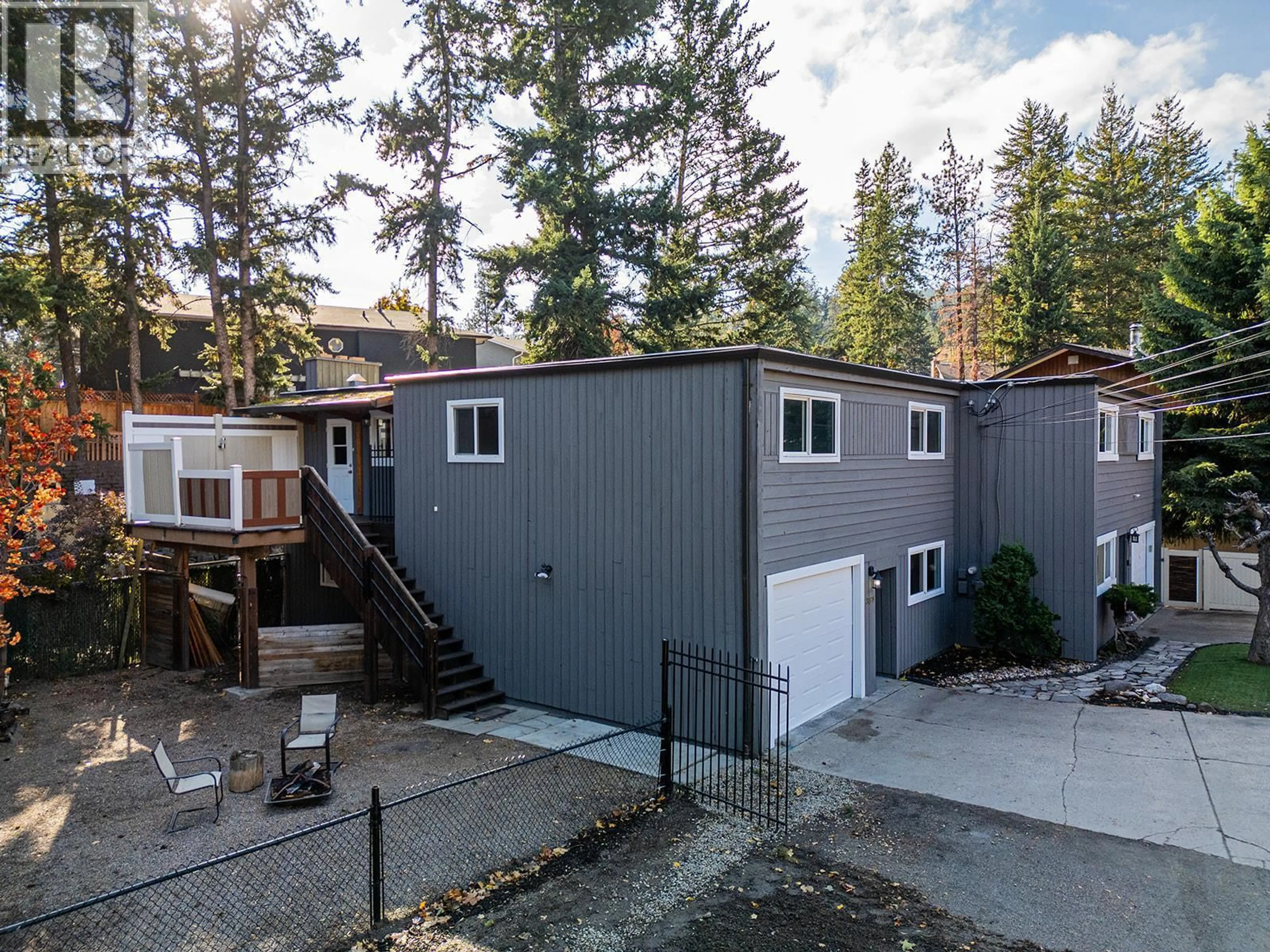 A pic from outside/outdoor area/front of a property/back of a property/a pic from drone, unknown for 3376/3378 MCMILLAN ROAD, West Kelowna British Columbia V4T1H1