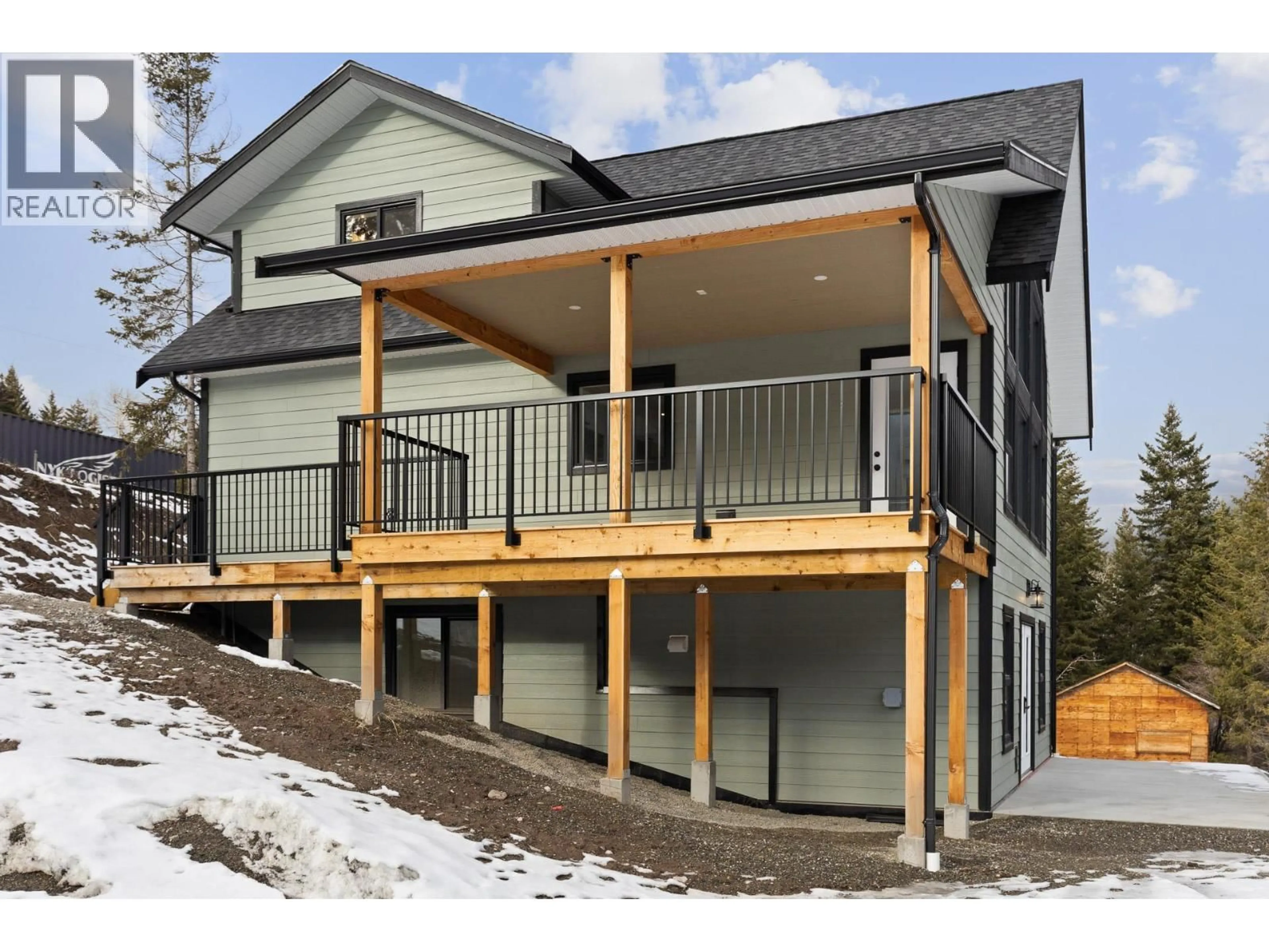 Home with vinyl exterior material, street for 645 GRAND ORO ROAD, Kaleden British Columbia V0H1K0