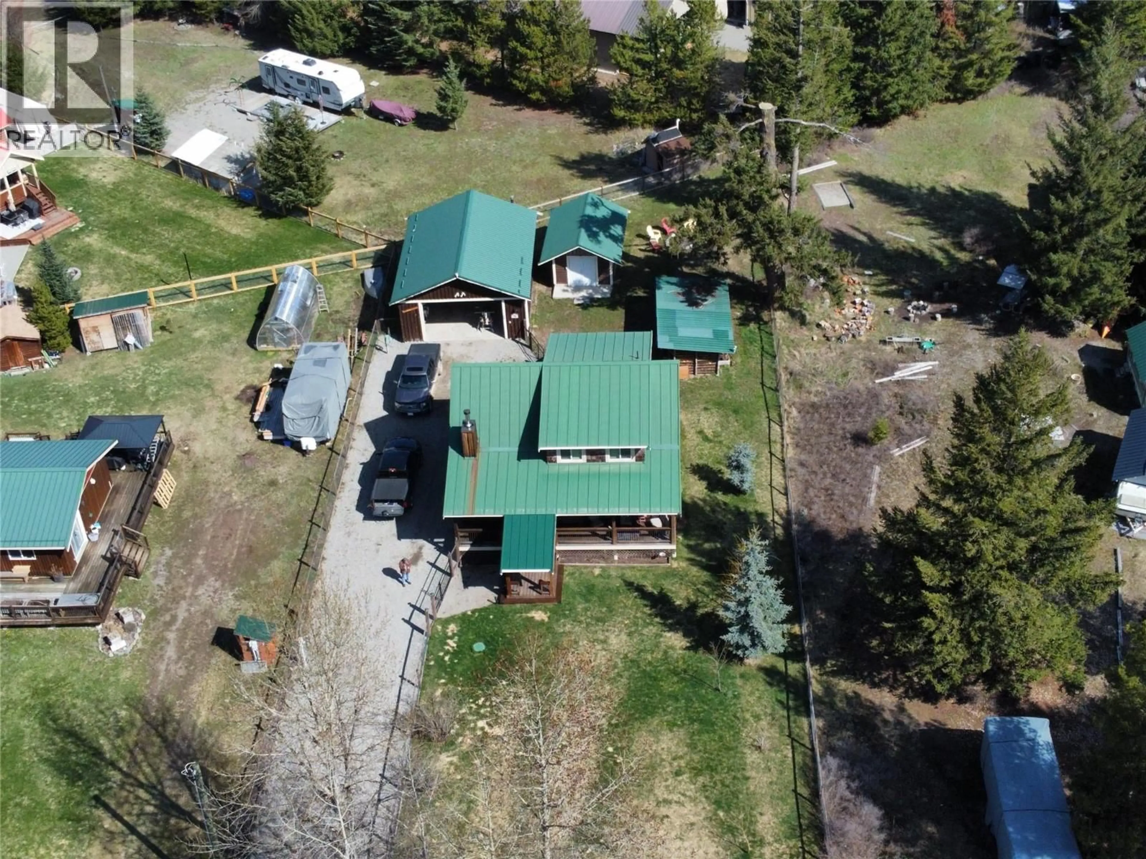 A pic from outside/outdoor area/front of a property/back of a property/a pic from drone, unknown for 109 MISSEZULA LAKE ROAD, Princeton British Columbia V0X1W0