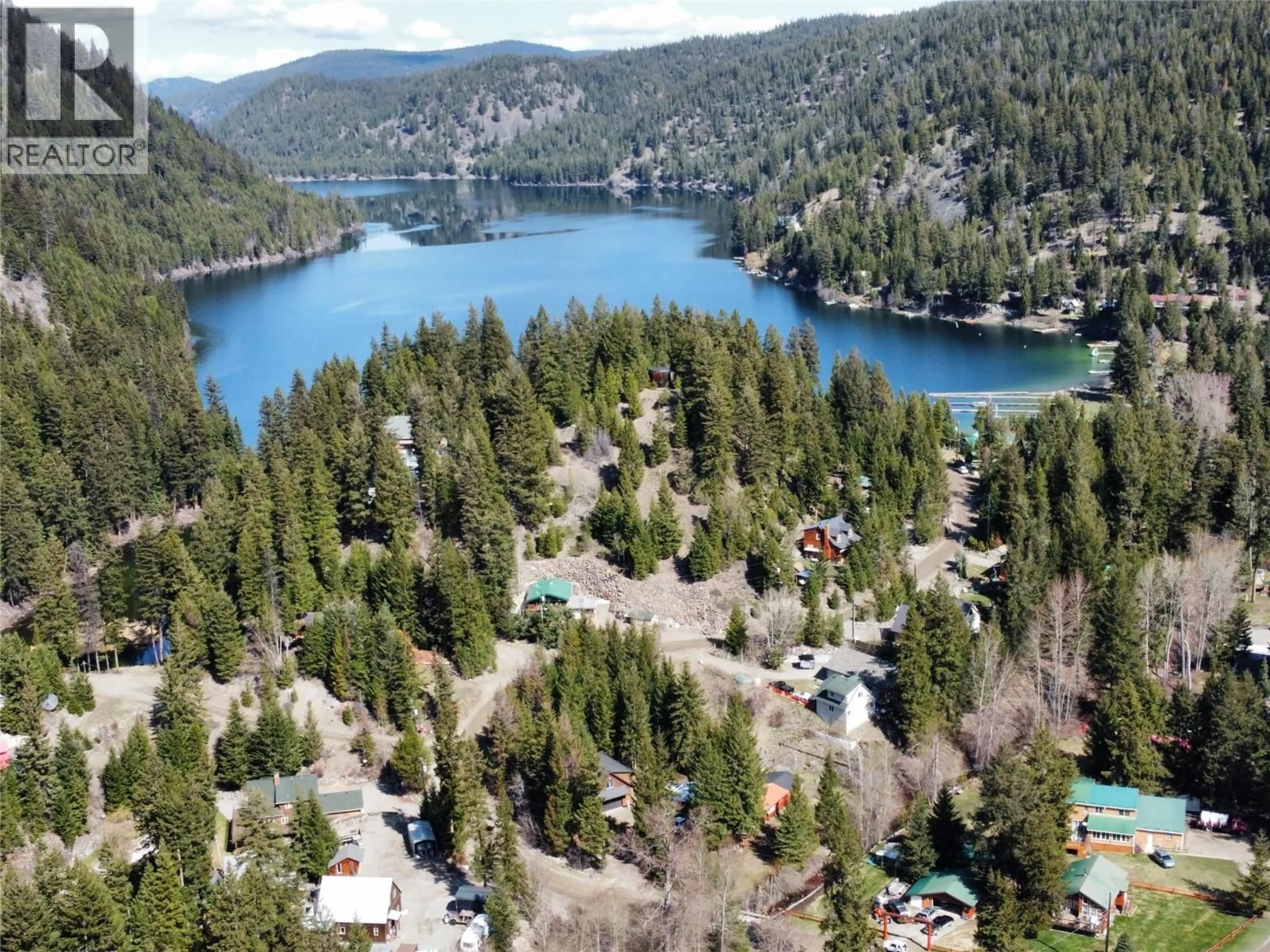 A pic from outside/outdoor area/front of a property/back of a property/a pic from drone, water/lake/river/ocean view for 109 MISSEZULA LAKE ROAD, Princeton British Columbia V0X1W0
