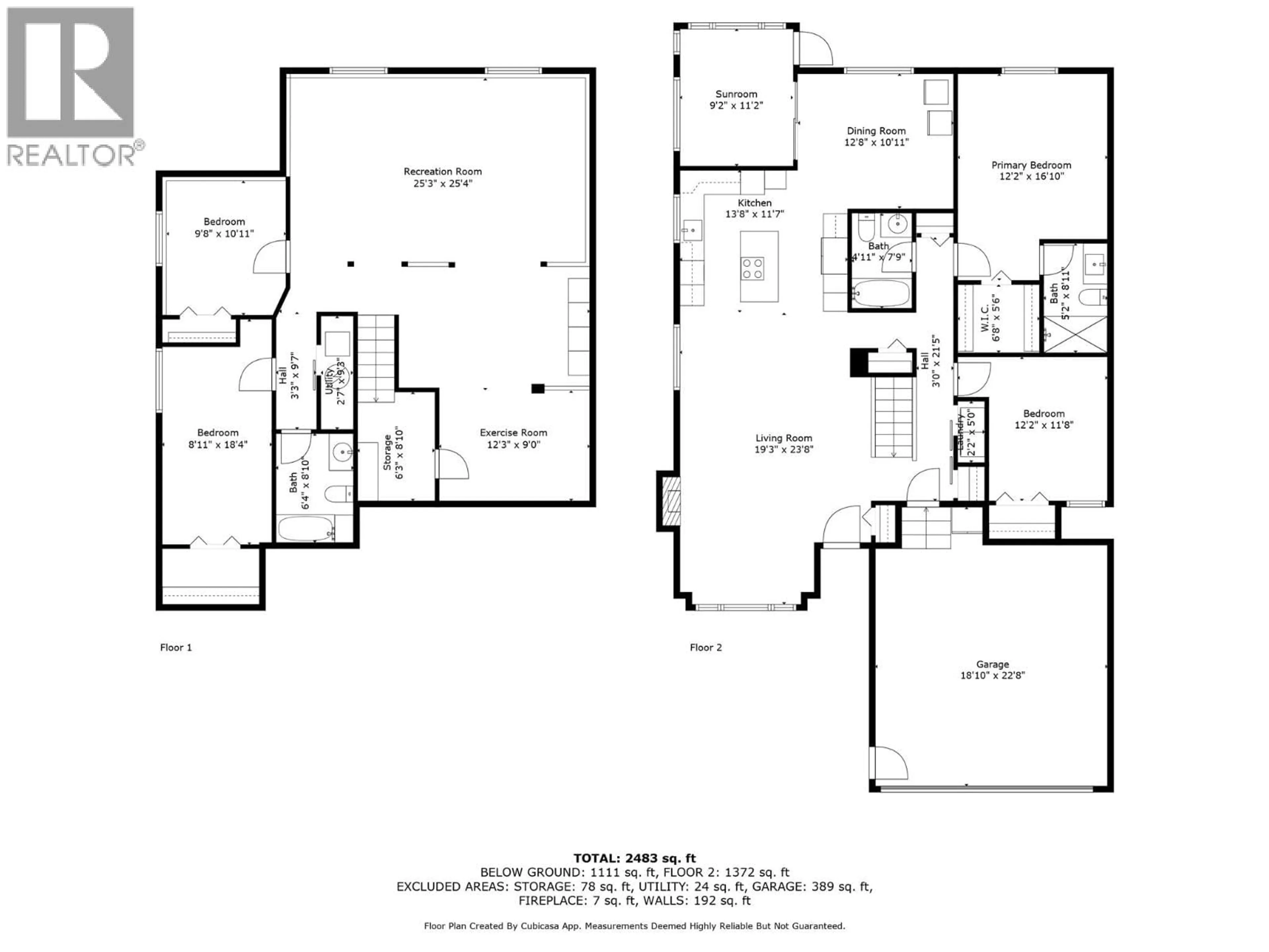 Floor plan for 2678 CAMERON ROAD, West Kelowna British Columbia V1Z3K9