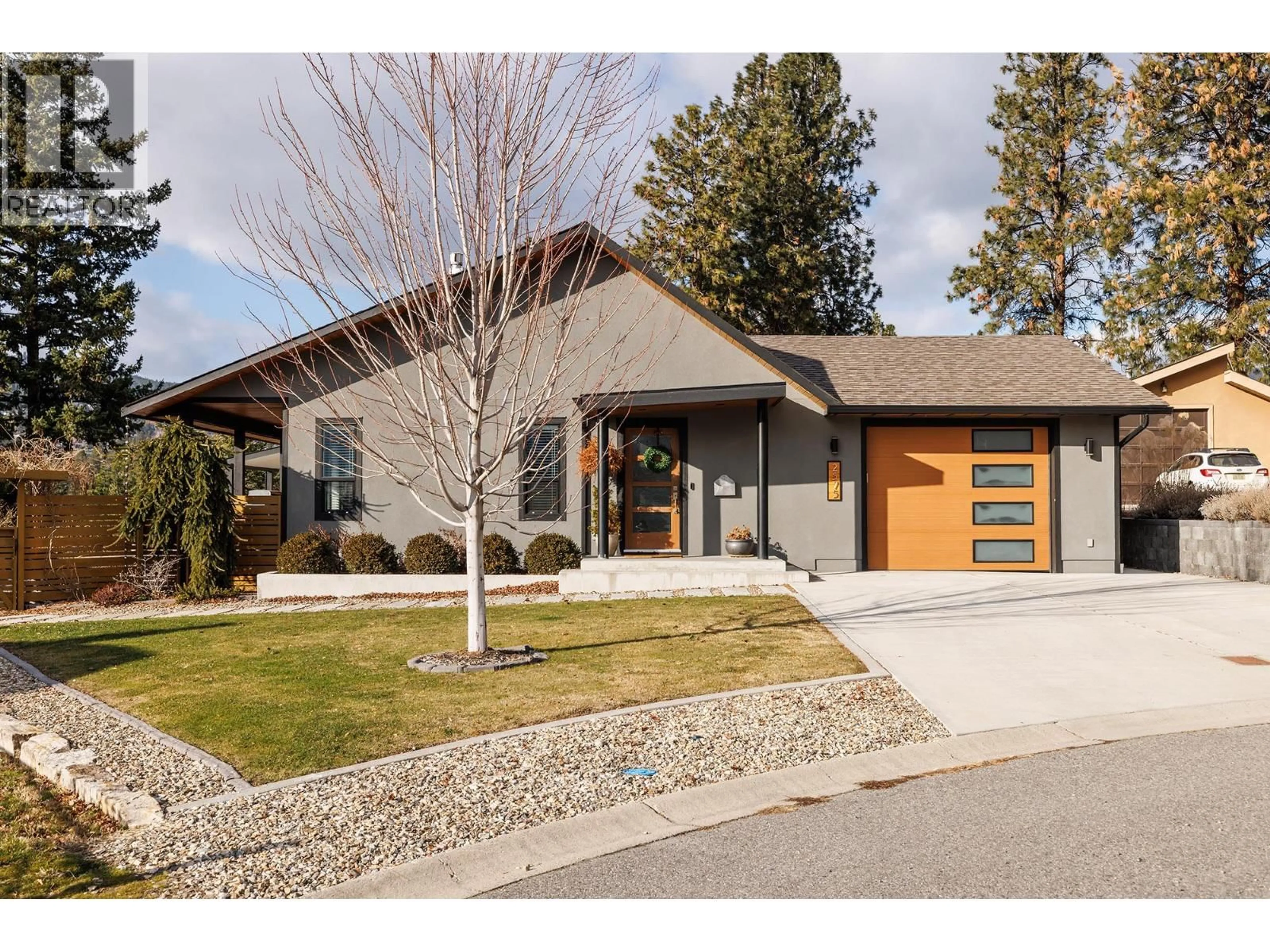 Home with brick exterior material, street for 2575 PINERIDGE PLACE, West Kelowna British Columbia V4T2J7