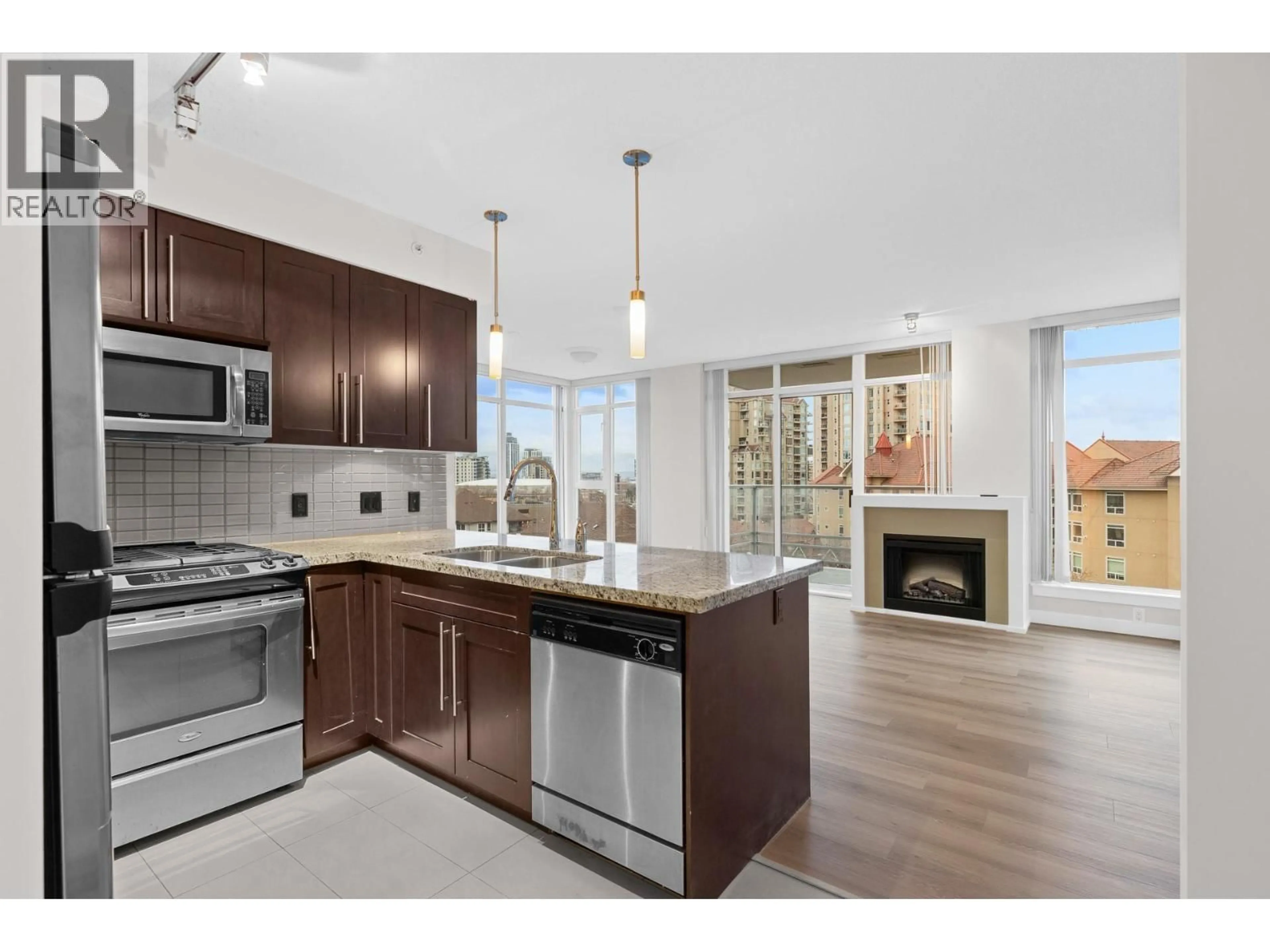 Open concept kitchen, unknown for 706 - 1075 SUNSET DRIVE, Kelowna British Columbia V1Y6Y6